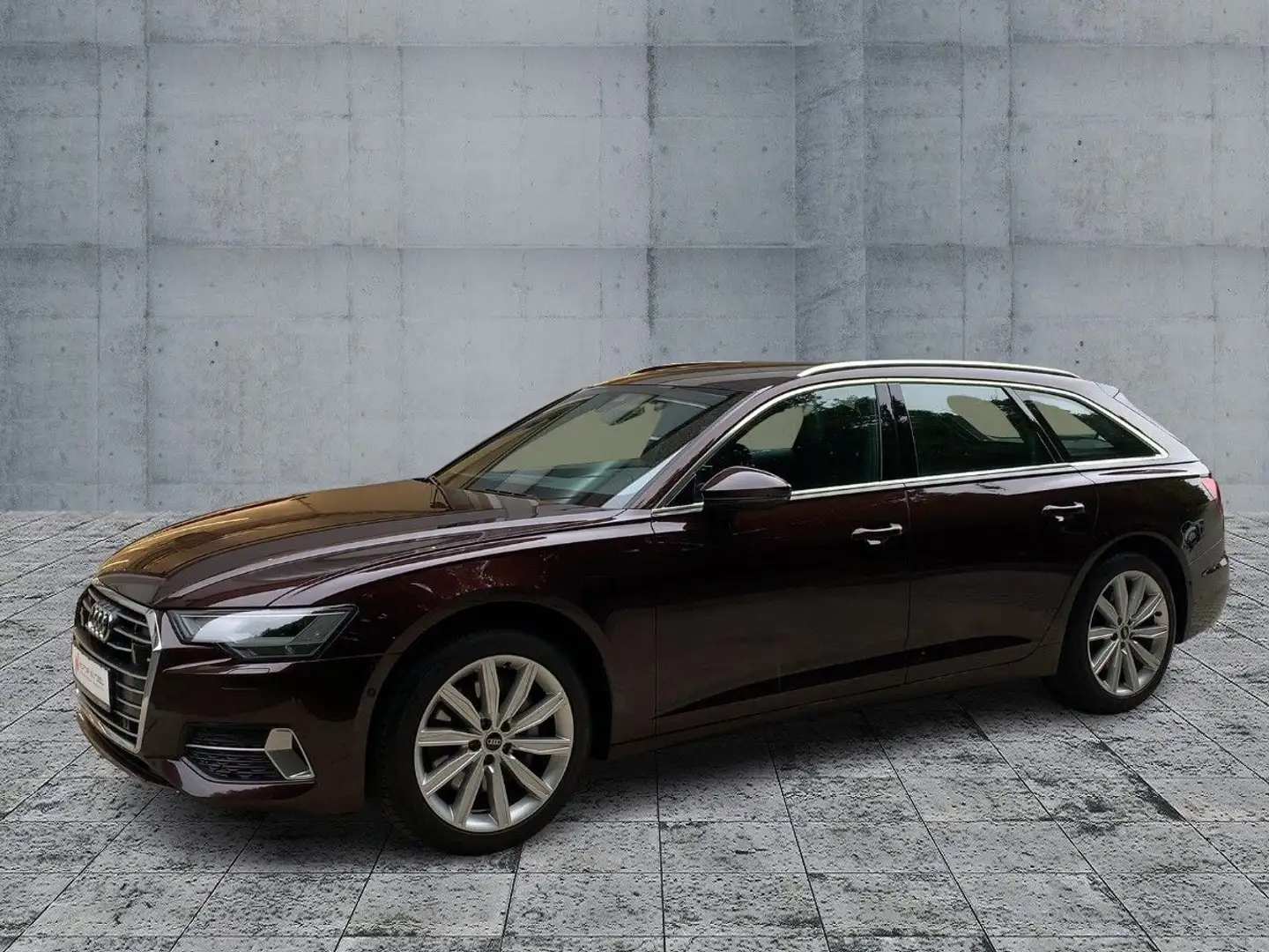 Audi A6 50 TDI QU SPORT LED+NAVI+RFK+ACC+19"LM Rojo - 2