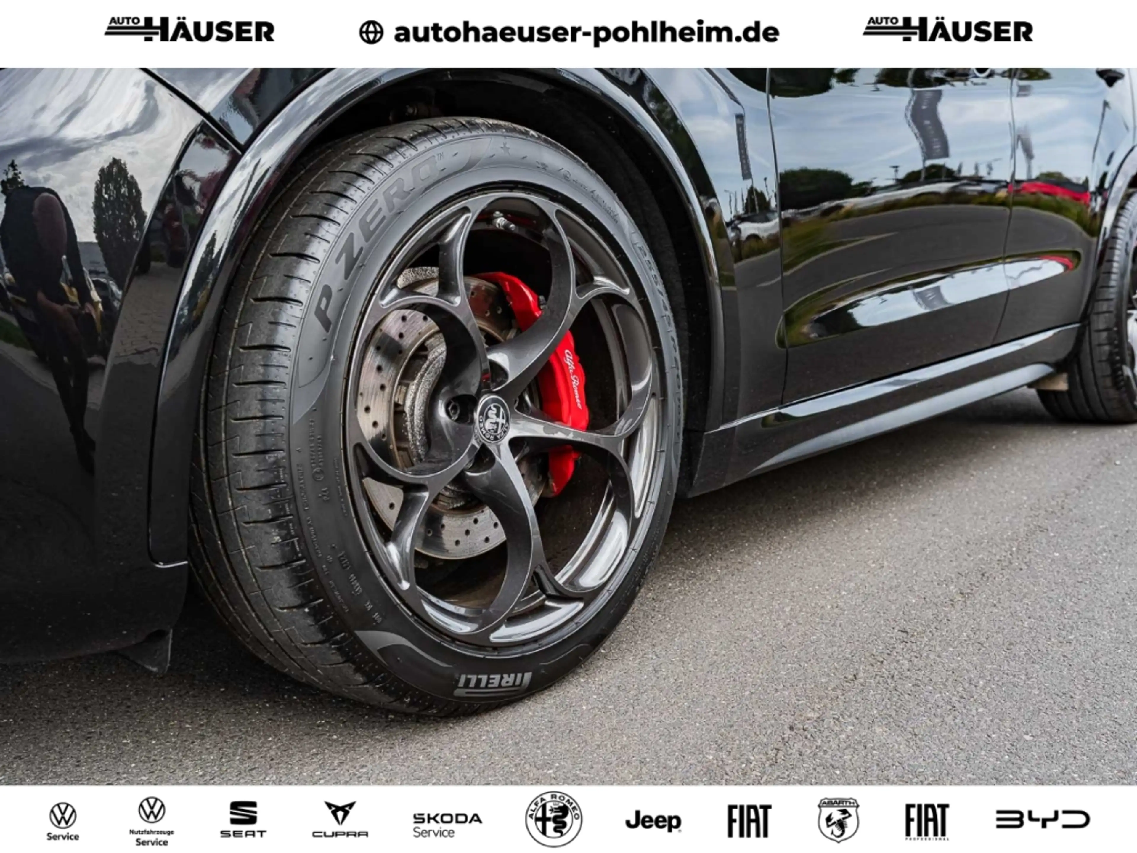 Alfa Romeo Stelvio Quadrifoglio Q4 2.9 V6 Bi-turbo PANO EL. HECKKL. E — photo 8