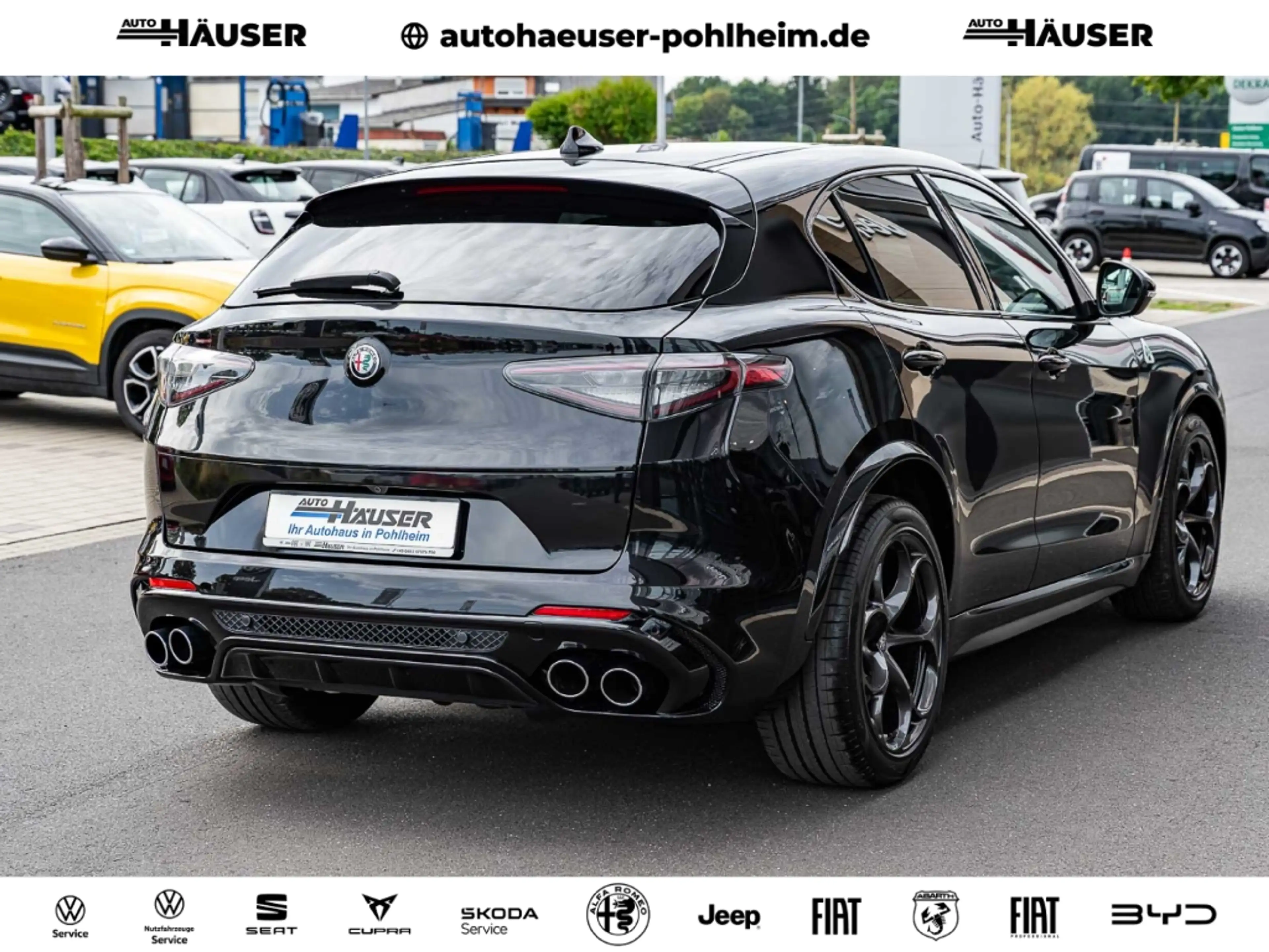 Alfa Romeo Stelvio Quadrifoglio Q4 2.9 V6 Bi-turbo PANO EL. HECKKL. E — photo 5
