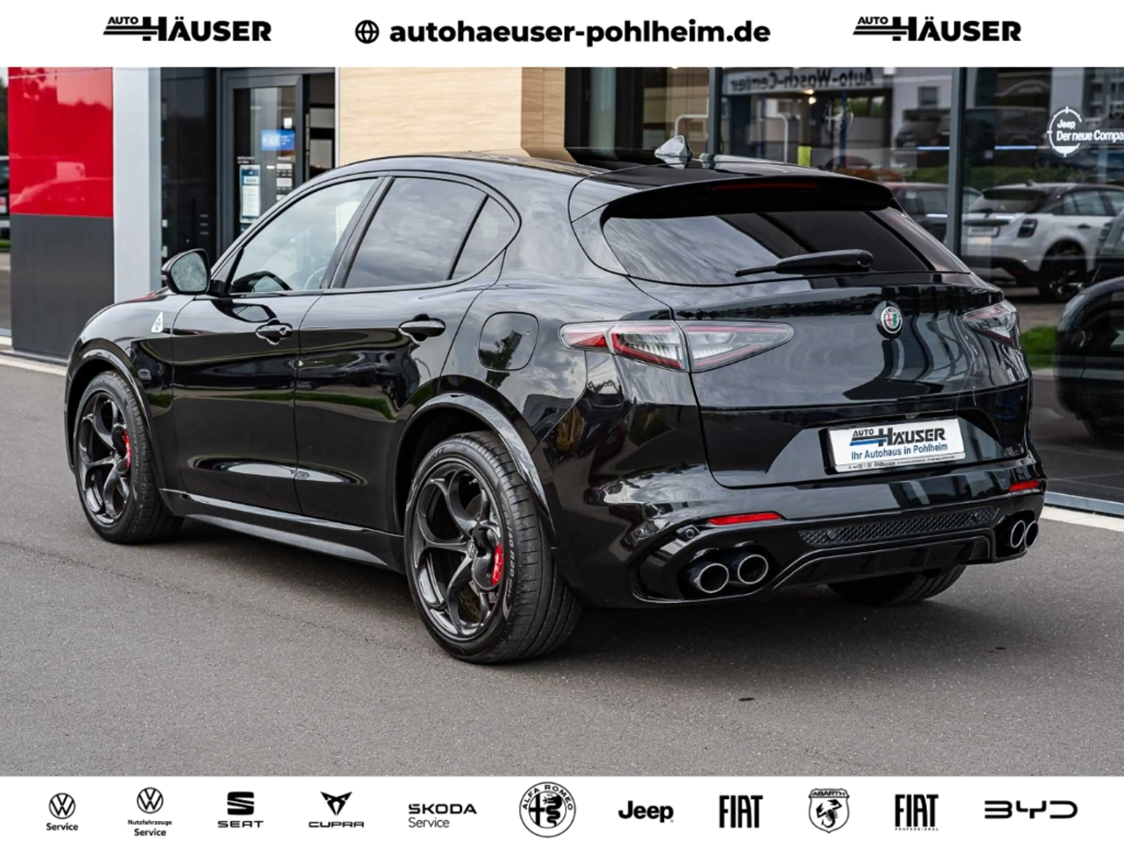 Alfa Romeo Stelvio Quadrifoglio Q4 2.9 V6 Bi-turbo PANO EL. HECKKL. E — photo 4