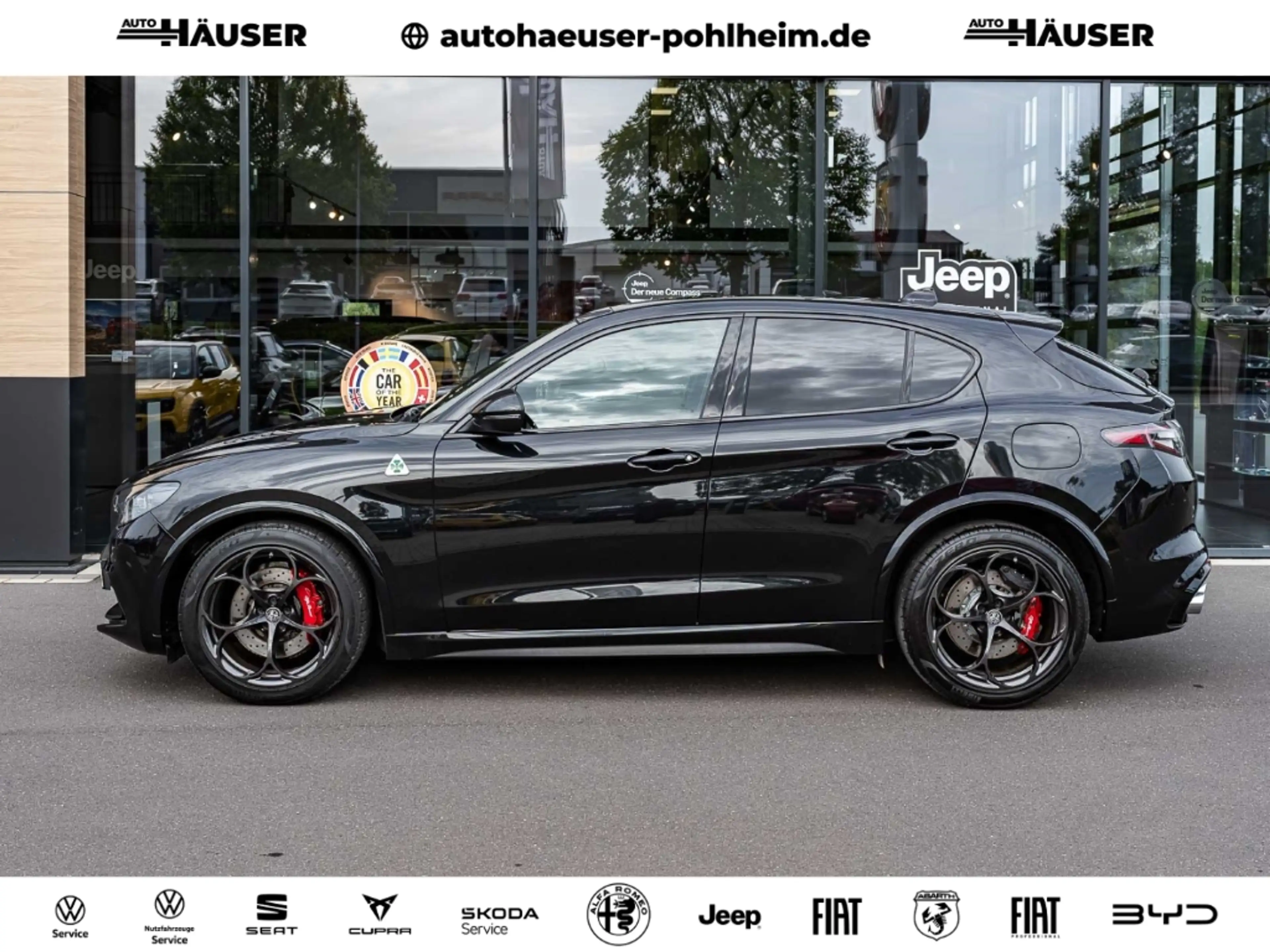 Alfa Romeo Stelvio Quadrifoglio Q4 2.9 V6 Bi-turbo PANO EL. HECKKL. E — photo 3