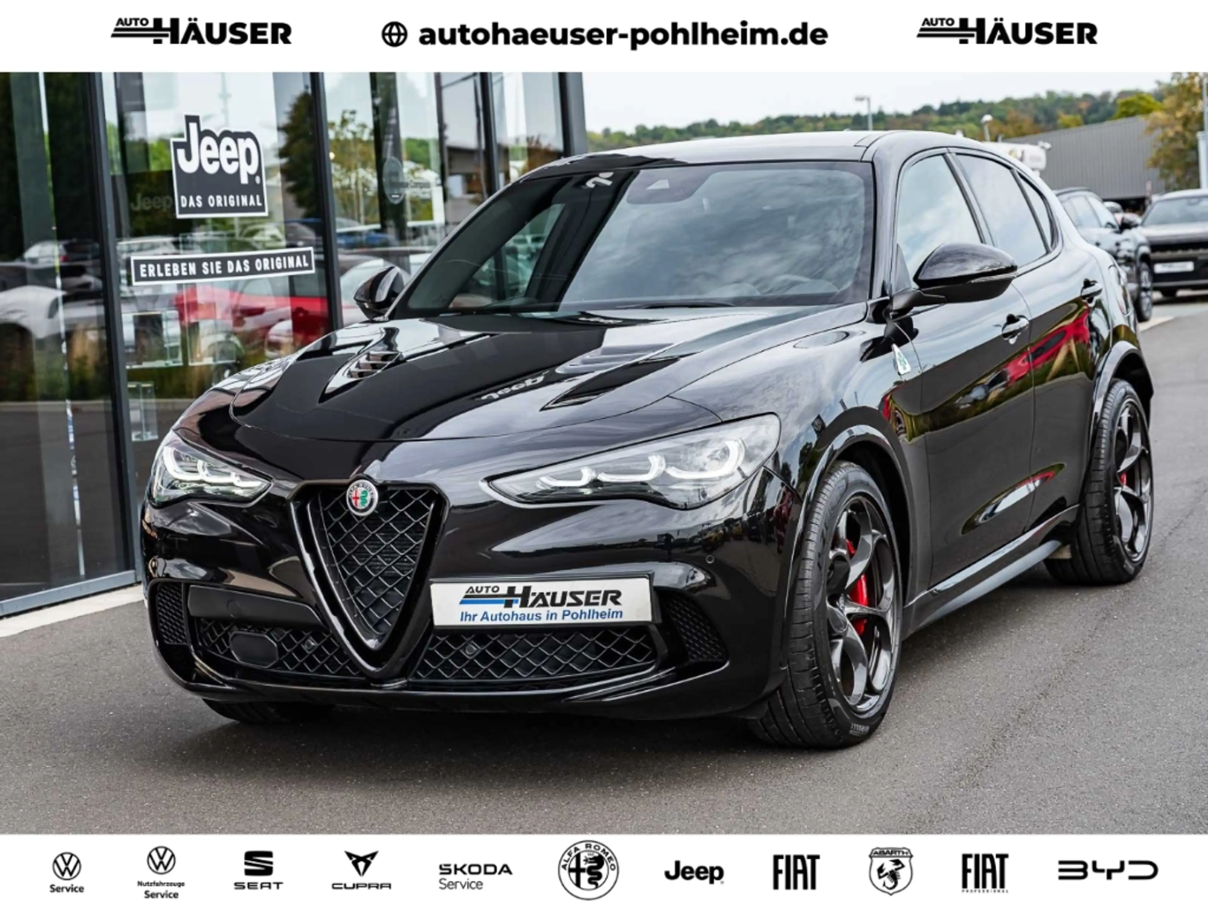 Alfa Romeo Stelvio Quadrifoglio Q4 2.9 V6 Bi-turbo PANO EL. HECKKL. E