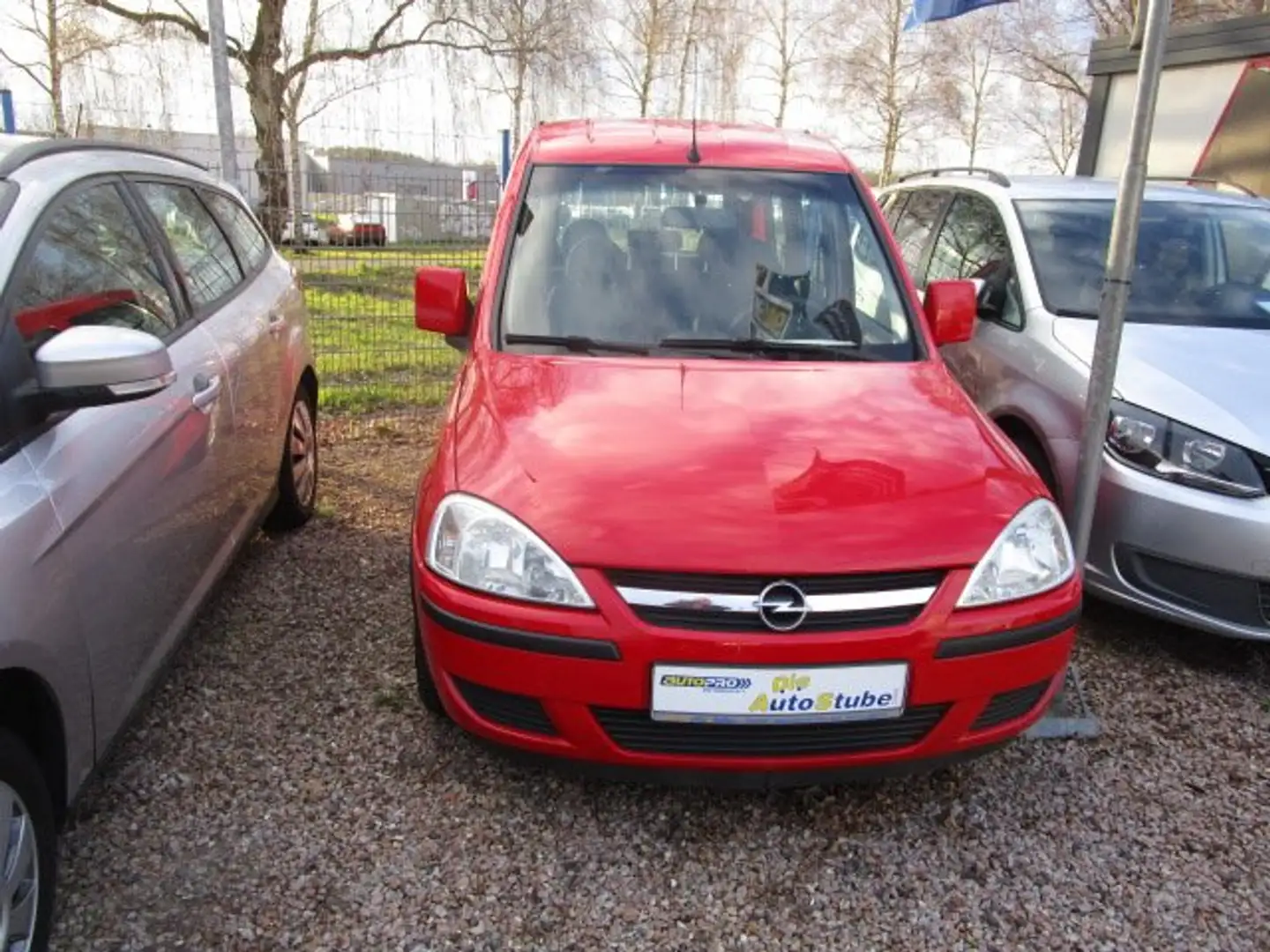 Opel Combo Edition Servo-Airbag-Color-ABS-Radio CD-5 Trg.! Red - 1