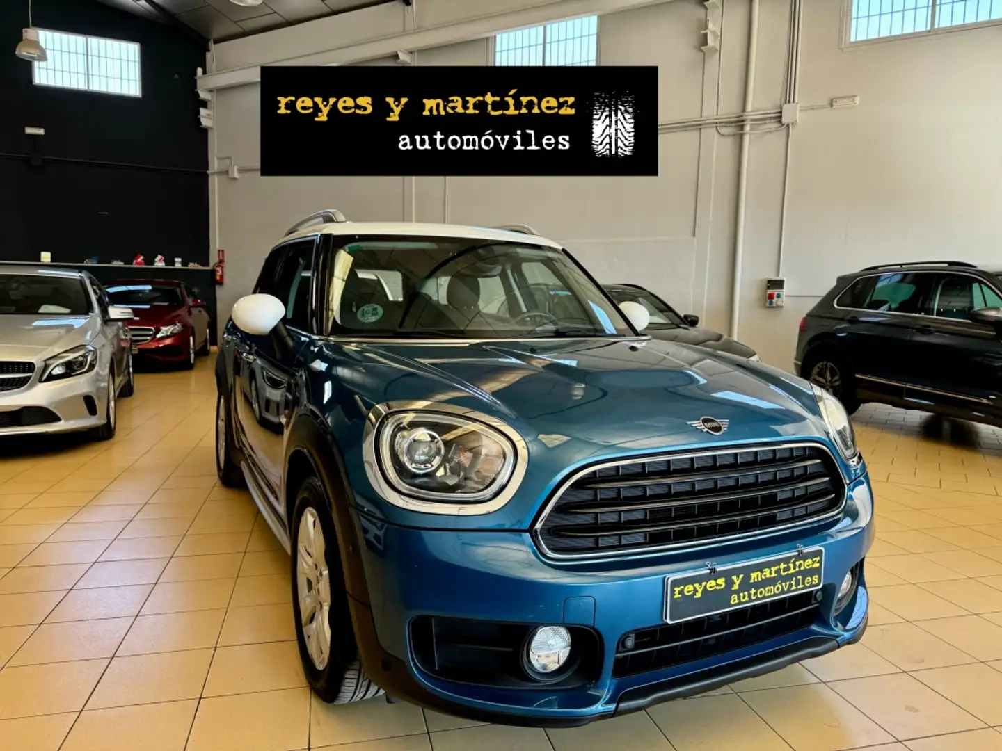 MINI Cooper Countryman D AUT. Bleu - 2
