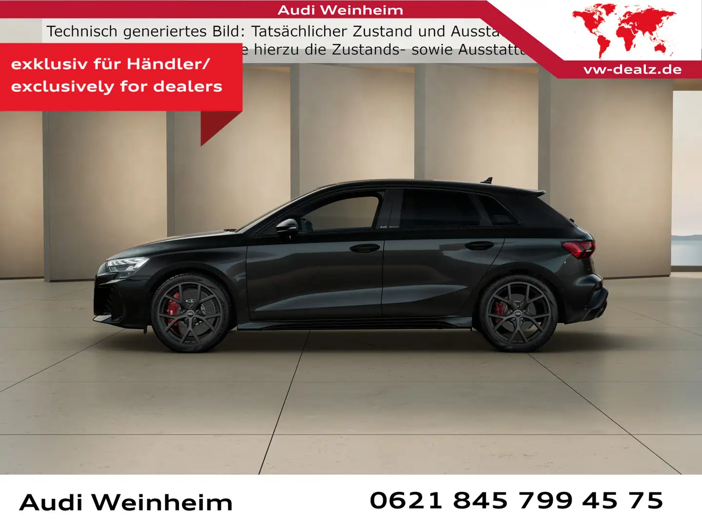 Audi RS3 2.5 TFSI quattro Pano Navi Kamer Schwarz - 2