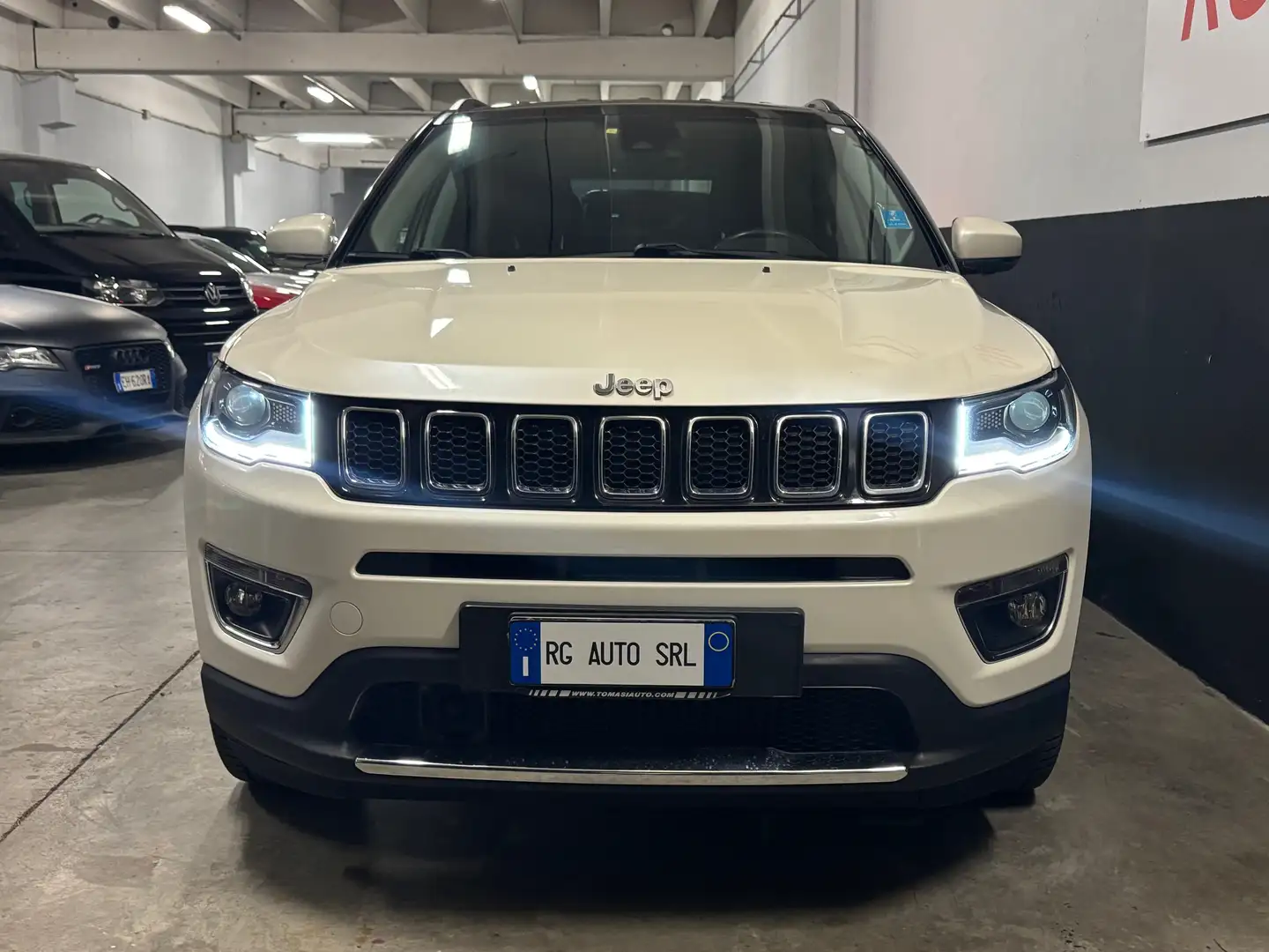 Jeep Compass Compass 2.0 mjt Limited 4wd 140cv auto Bianco - 2