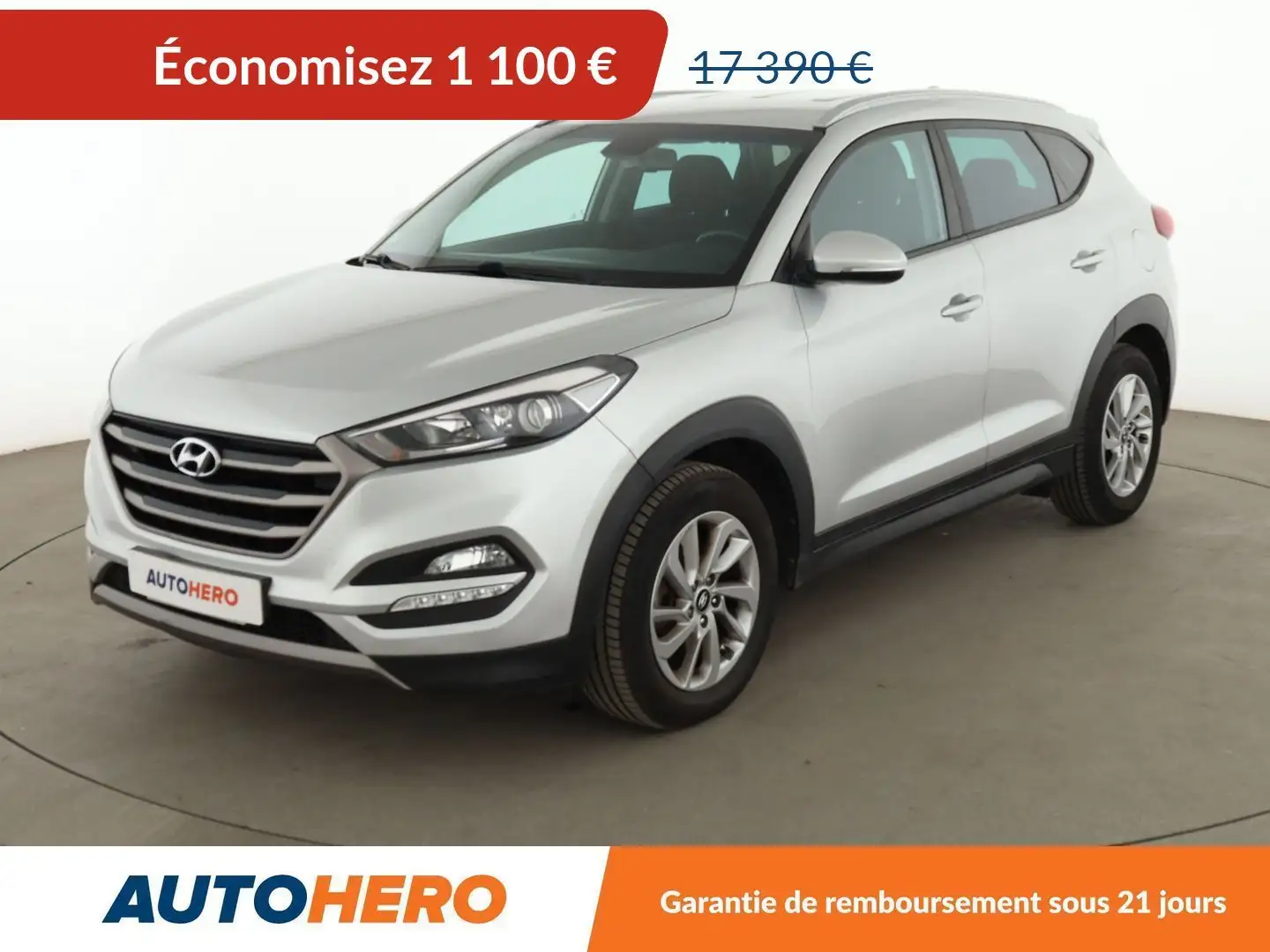 Hyundai TUCSON 1.7 CRDi Business DCT-7 Gris - 1