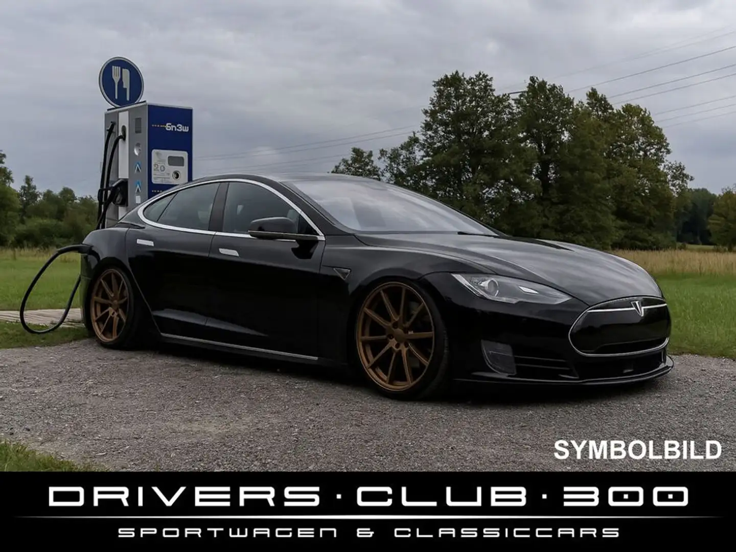 Tesla Model S P85D Performance, Freecharging *AKTION* Negru - 1