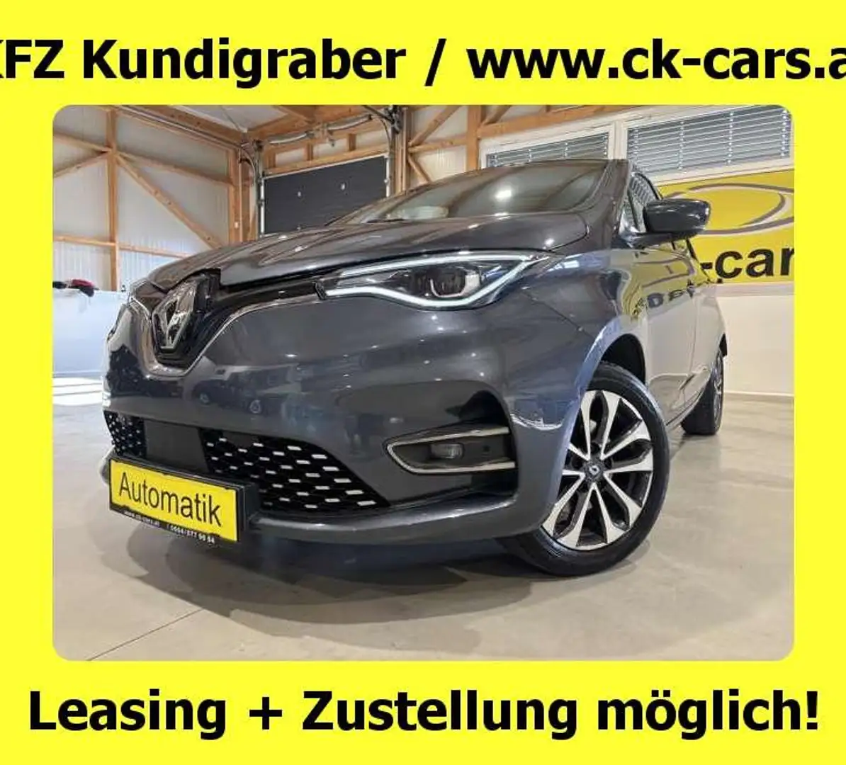 Renault ZOE Intense R135(52kWh) LED KAMERA NAVI CCS-LADER Grau - 1