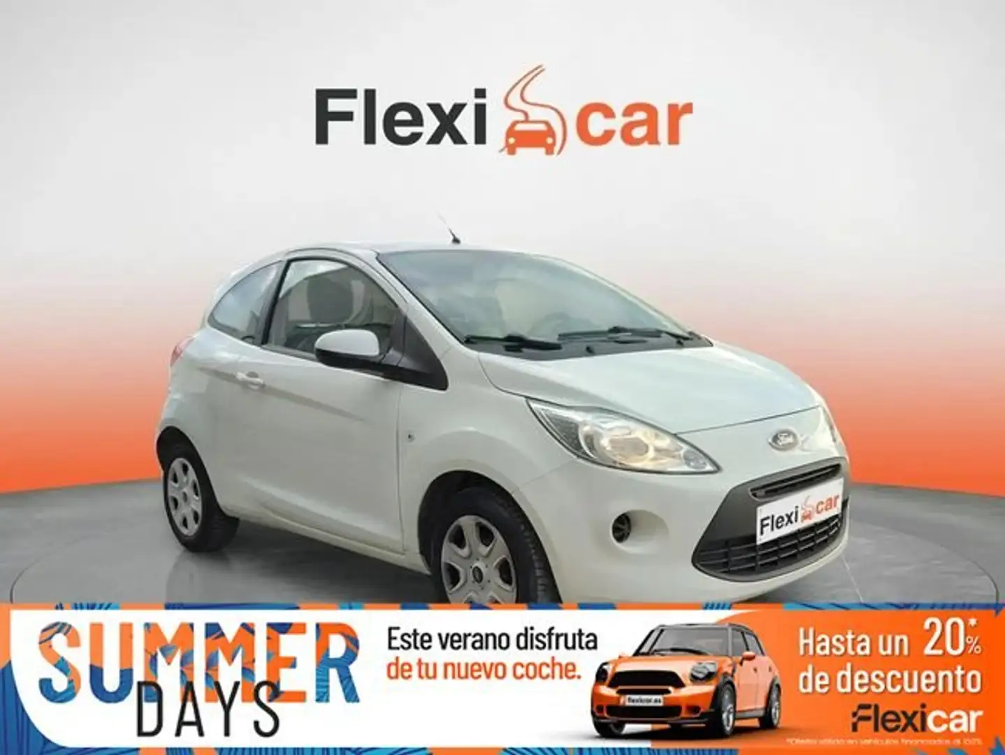 Ford Ka/Ka+ Black+%26+White+Ed.+1.2+Duratec+A.-St.-St. Blanco - 1