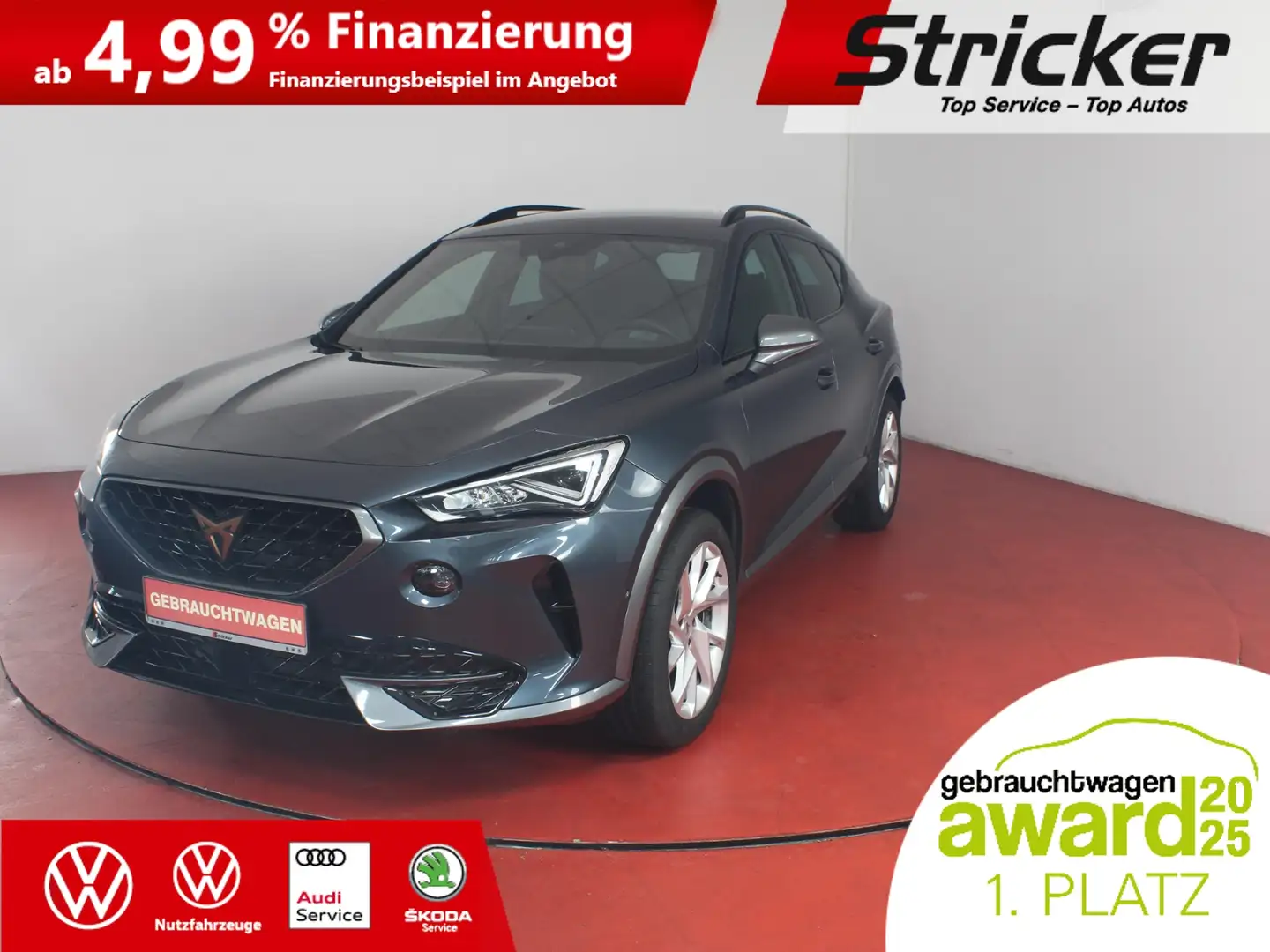 CUPRA Formentor 1.5TSI DSG 296,-ohne Anzahlung Navi Kamera Silber - 1