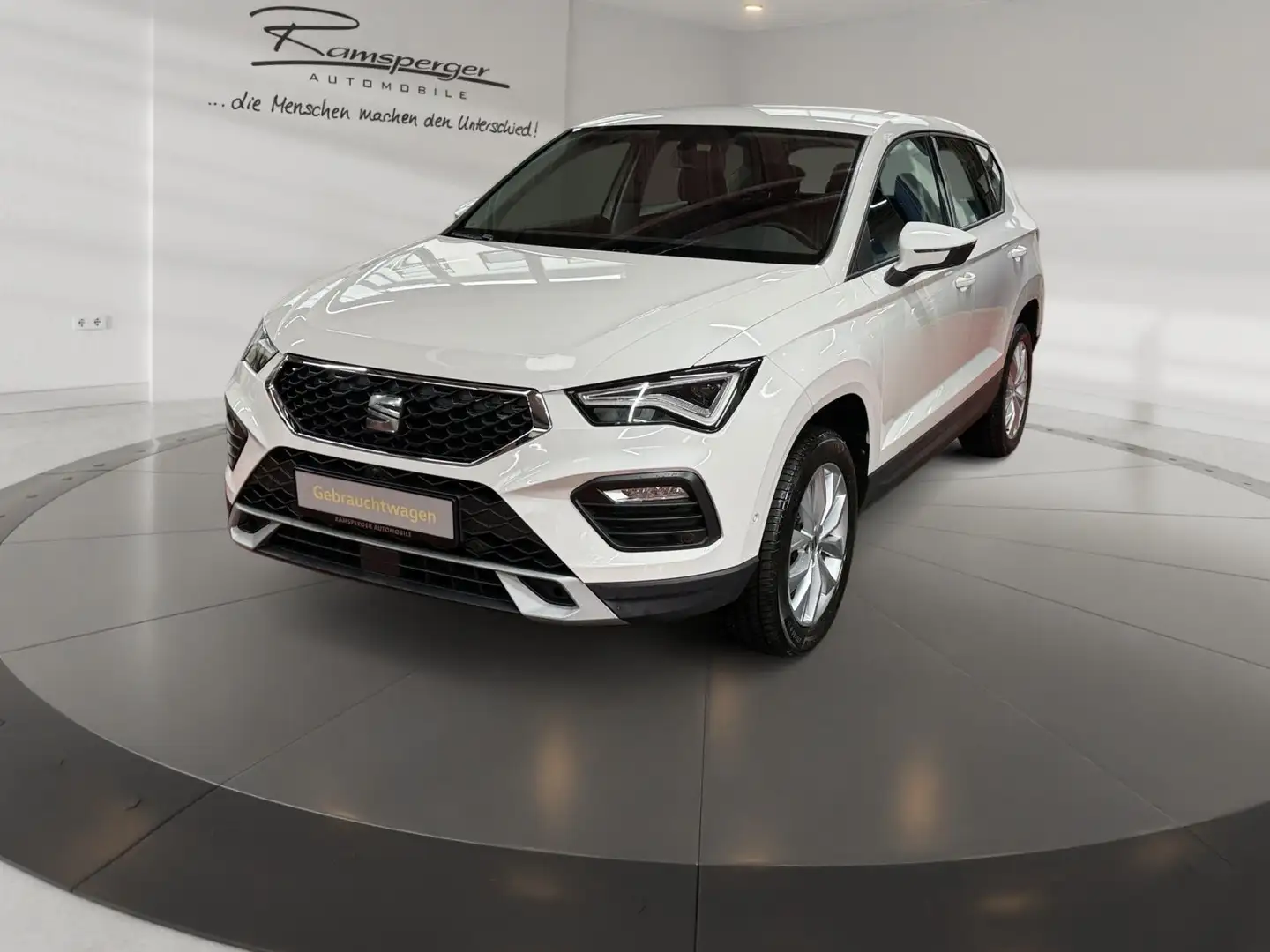 SEAT Ateca Style 1.5 TSI LED/360°/Navi/DAB/Assist/uvm Weiß - 2