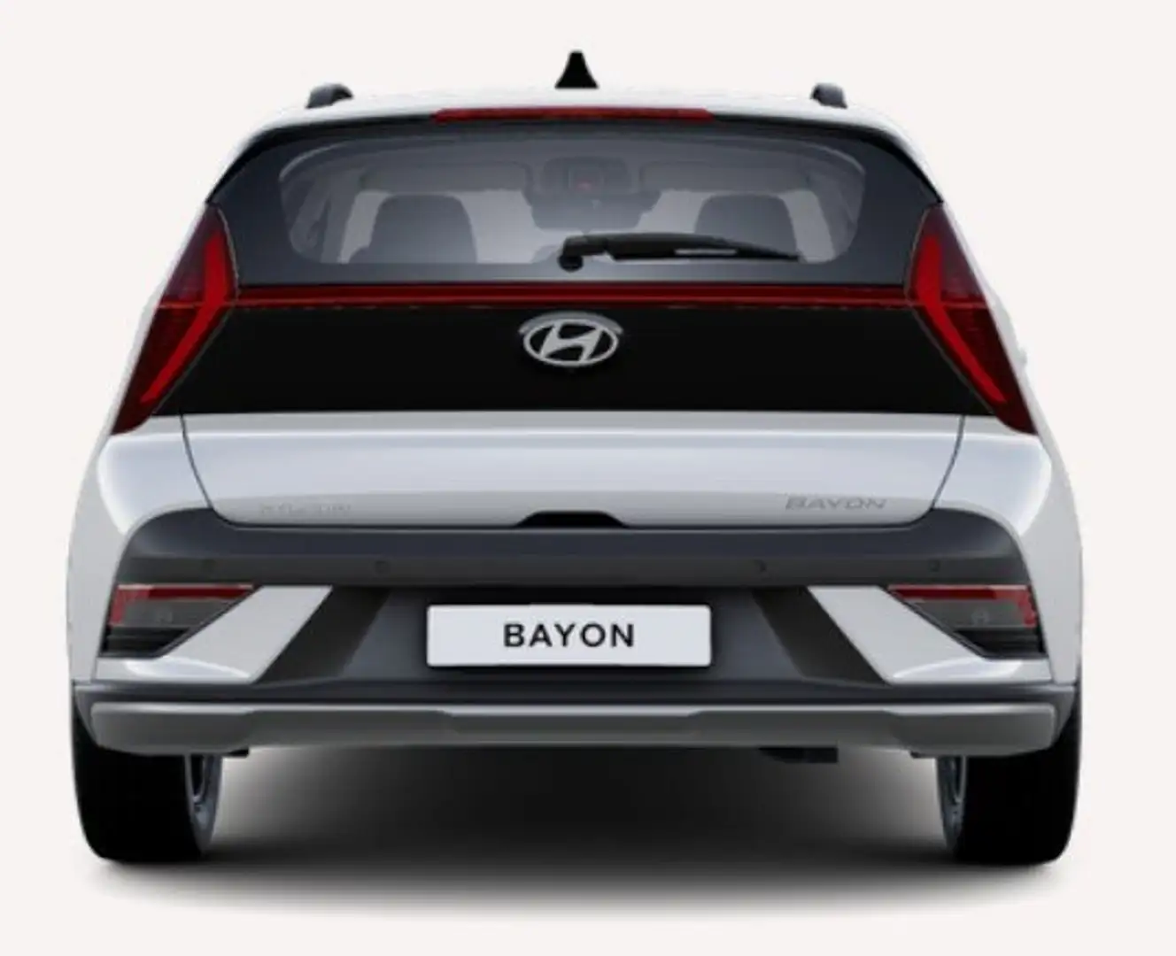 Hyundai BAYON T-GDI 100 Trend Plus Komfort-Paket, Navi Allwetter Wit - 2