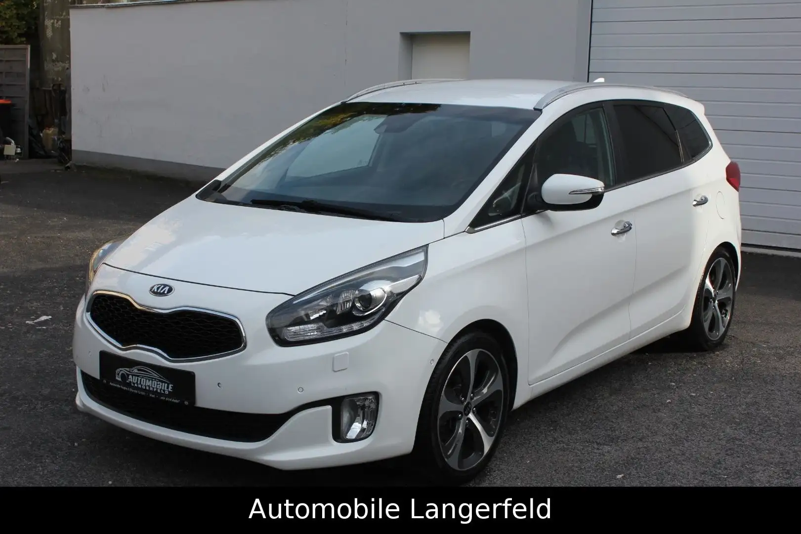 Kia Carens Spirit PERFORMANCE LEDER NAVI PDC SPUR Weiß - 1