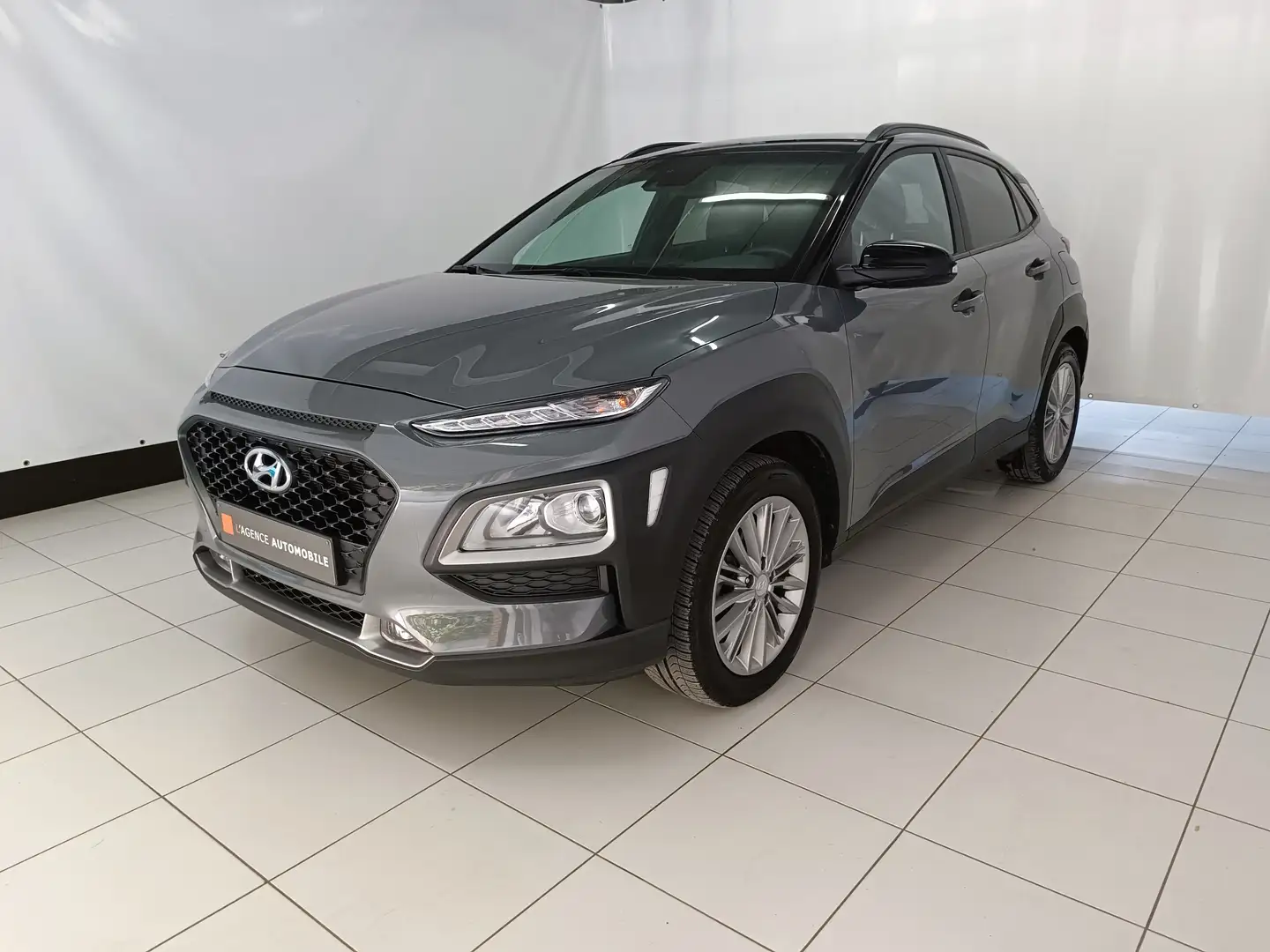 Hyundai KONA 1.6d * Carplay * Lane Assist | GARANTIE 12M Gris - 2