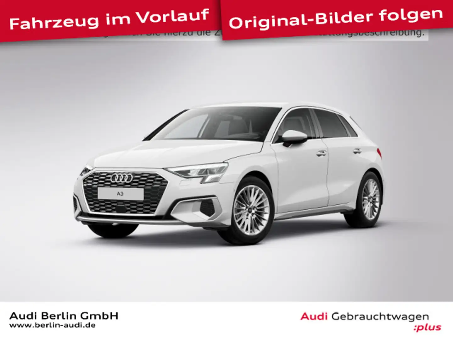 Audi A3 30 1.0 TFSI Sportback advanced LED PDC NAVI Weiß - 1