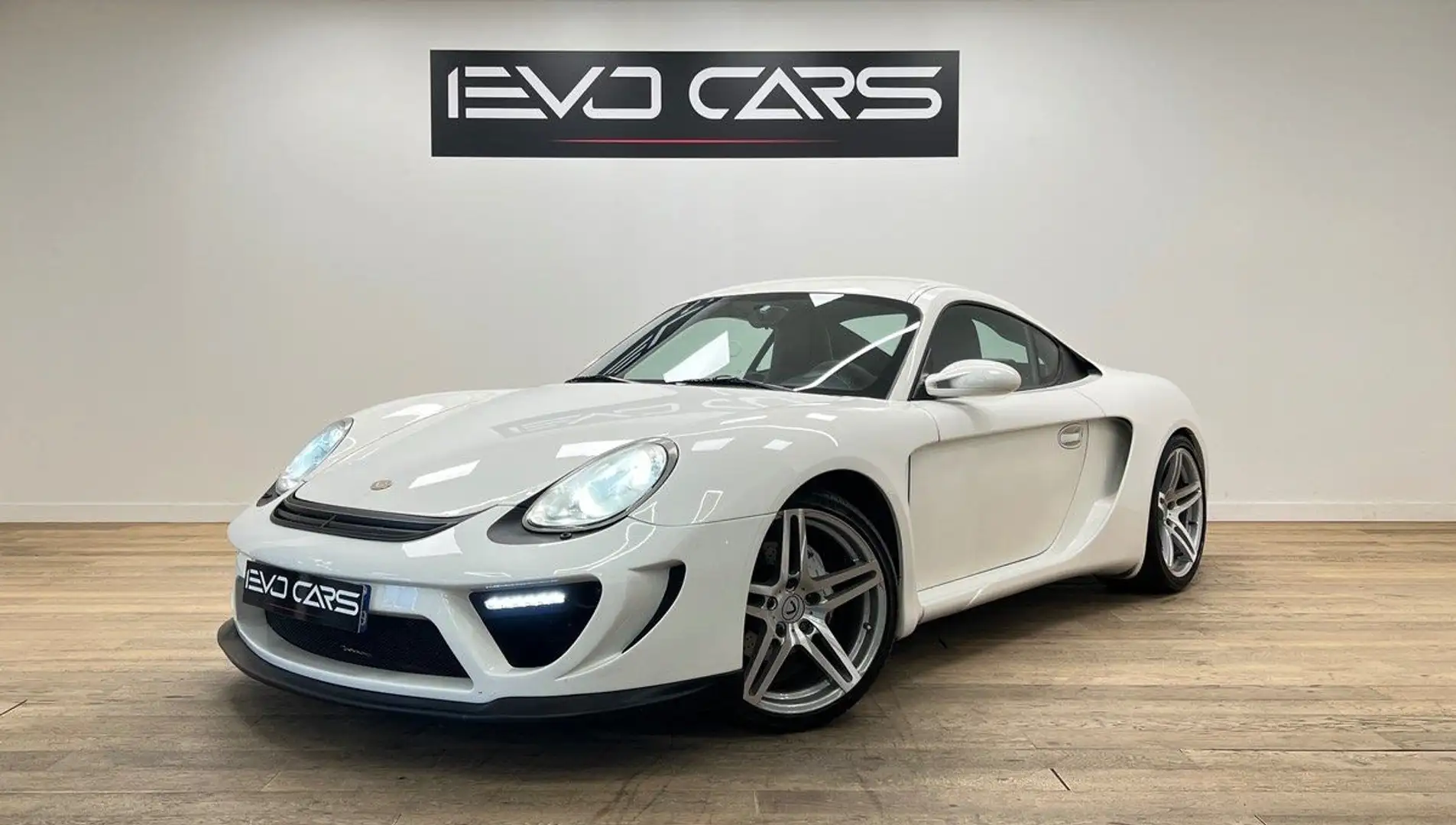 Porsche Cayman S DelaVilla R1 1/3 3.4 323 ch / GPS / Sièges AV ch Blanc - 1