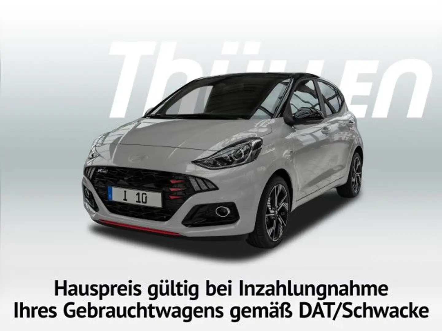 Hyundai i10 N-Line 1.0 Turbo Benzin Bluetooth Navi Klima Gris - 1