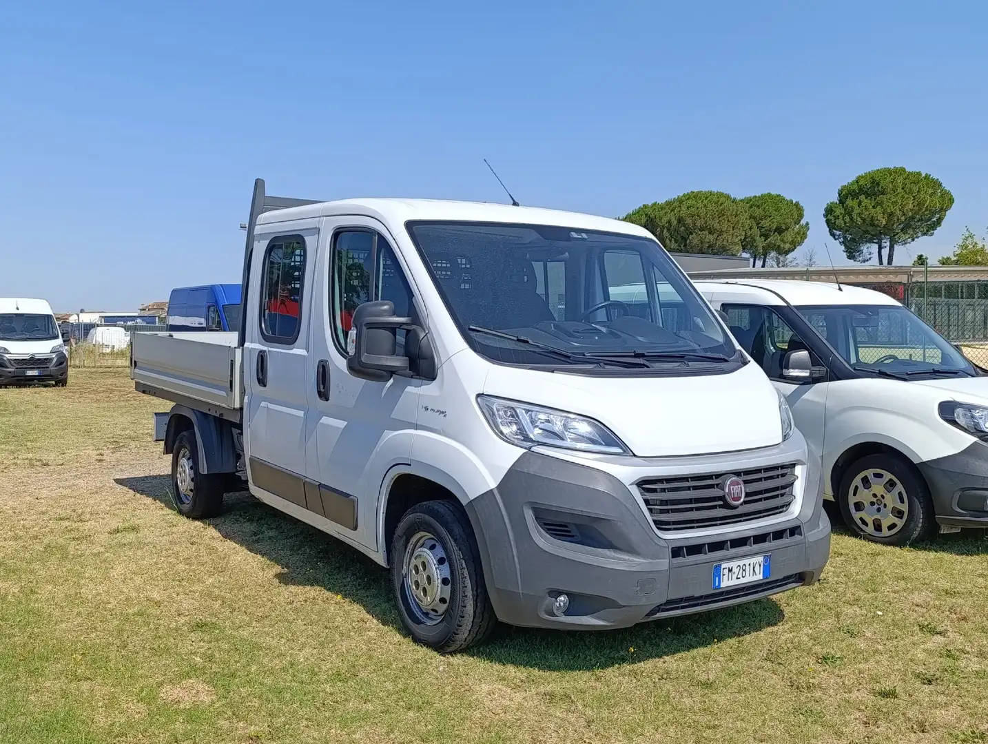 Fiat Ducato 35 2.0 MJT PM-DC Cassonato*DOBBIA GABINA* Bianco - 2