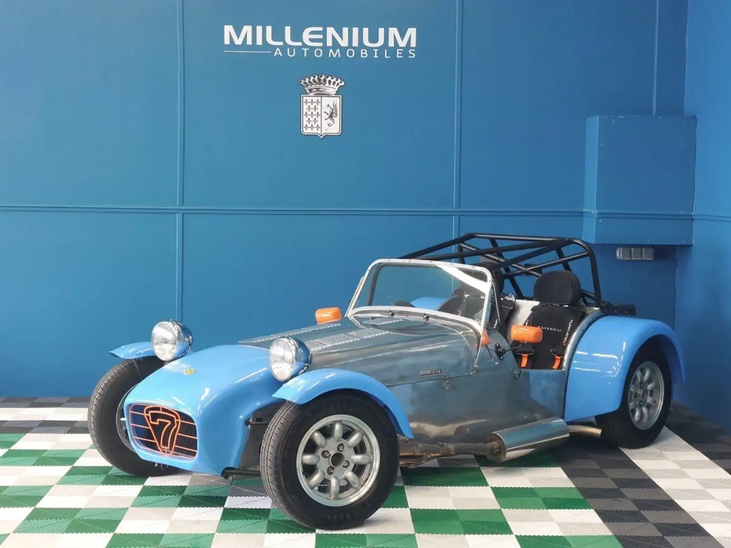 Caterham Classic 7 1600 CC KENT 145CV ELIGIBLE TROPHEE LOTUS V5 ANGLA Azul - 1
