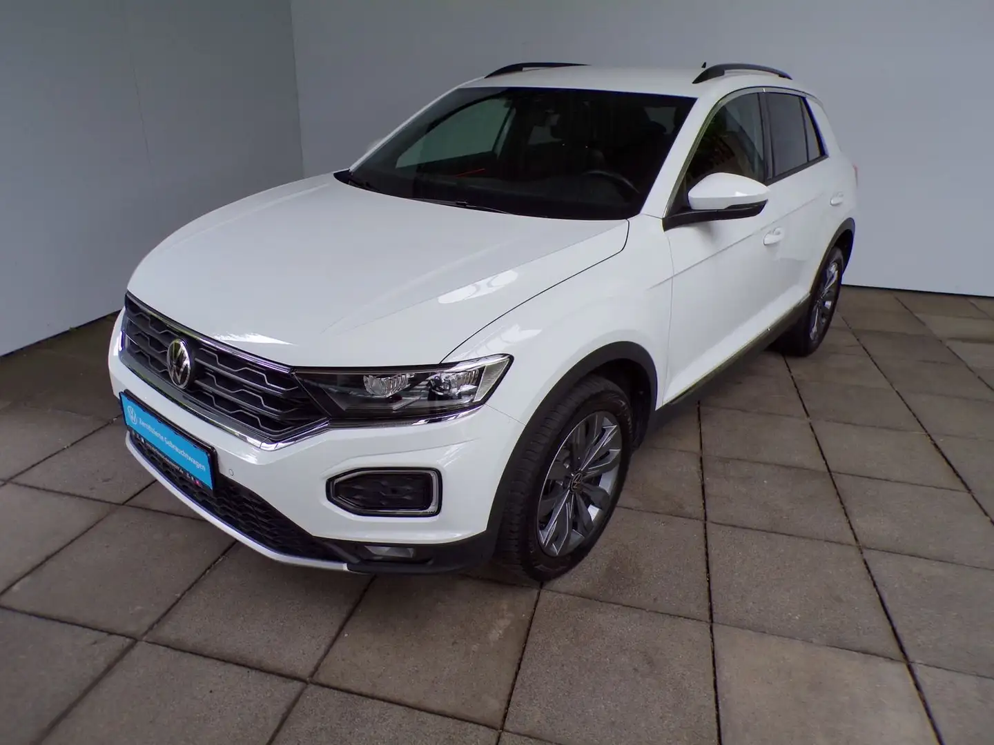 Volkswagen T-Roc T-ROC 2.0 TDI DSG SPORT AHK+LED'S+NAVI+KAMERA+AC Weiß - 2