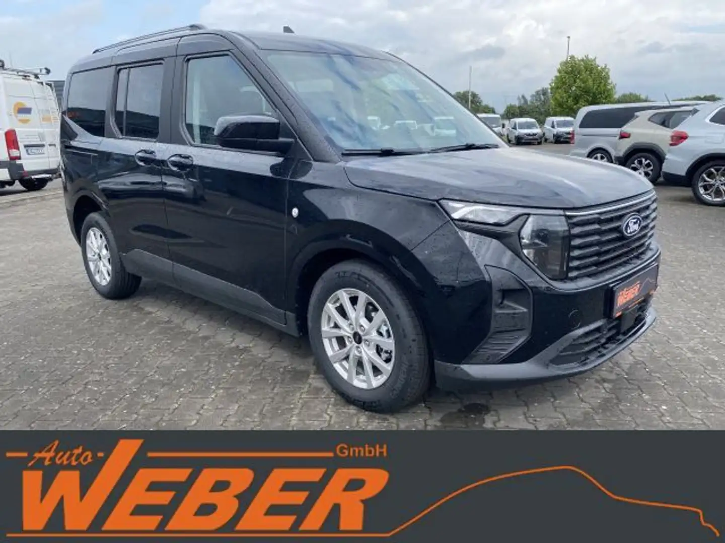 Ford Tourneo Courier Titanium Eco Boost APP Kamer AHK Schwarz - 2