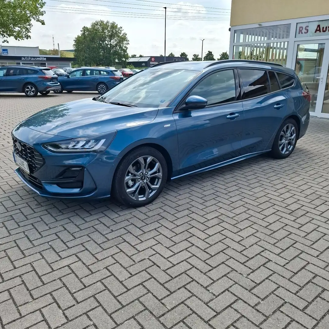 Ford Focus ST-Line X  ACC + B&O + AHK Blau - 2
