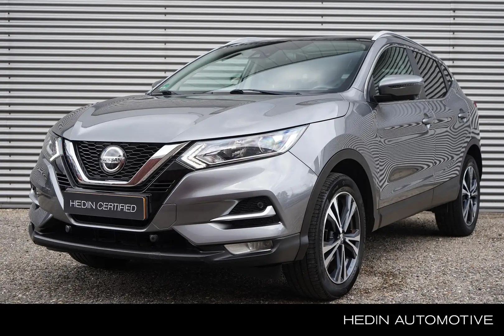 Nissan Qashqai 1.3 DIG-T N-Connecta Nederlandse Auto / Eerste eig Gris - 1