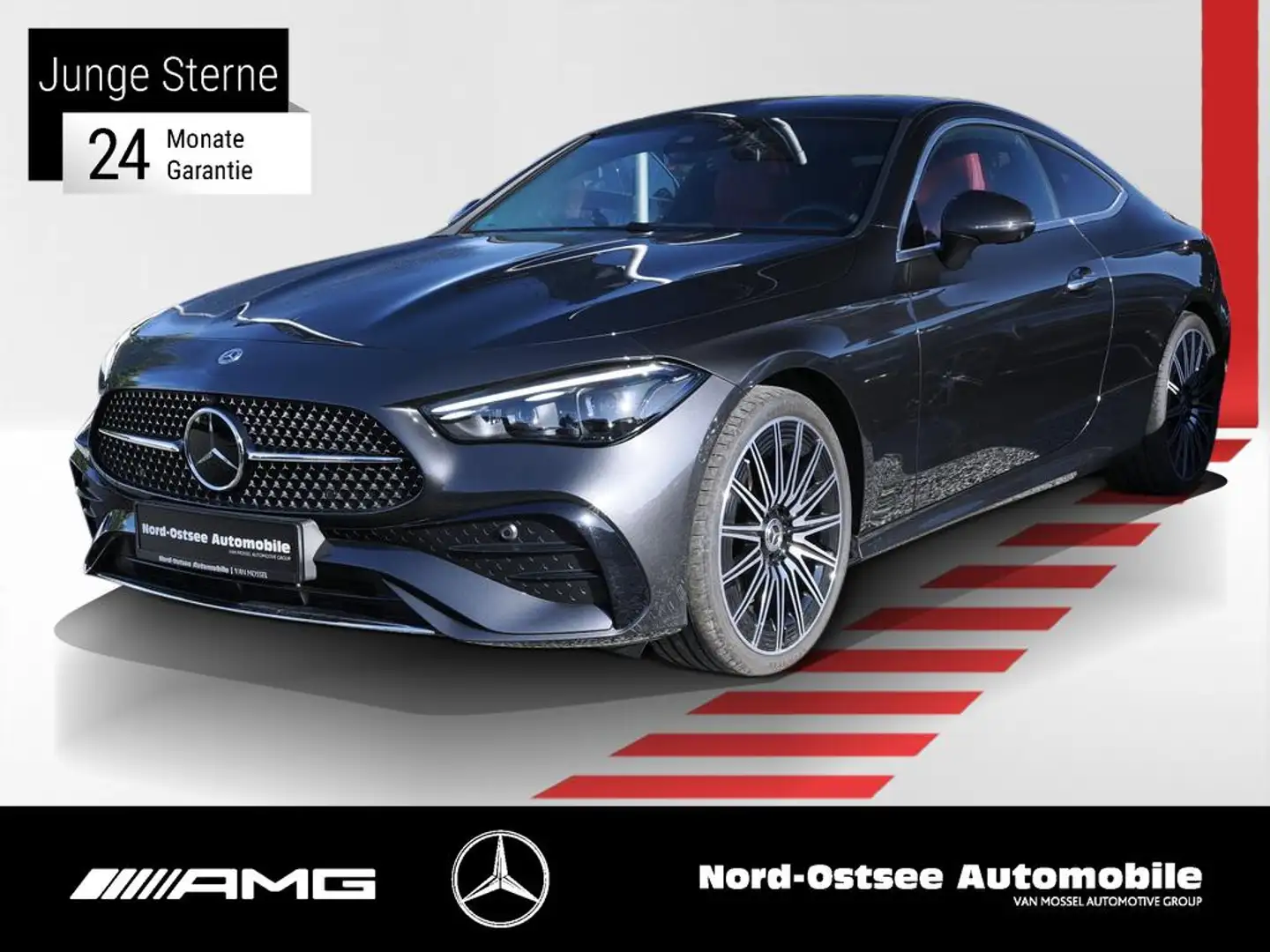 Mercedes-Benz CLE 200 AMG Premium Pano Distronic 20" Burmester Grau - 1