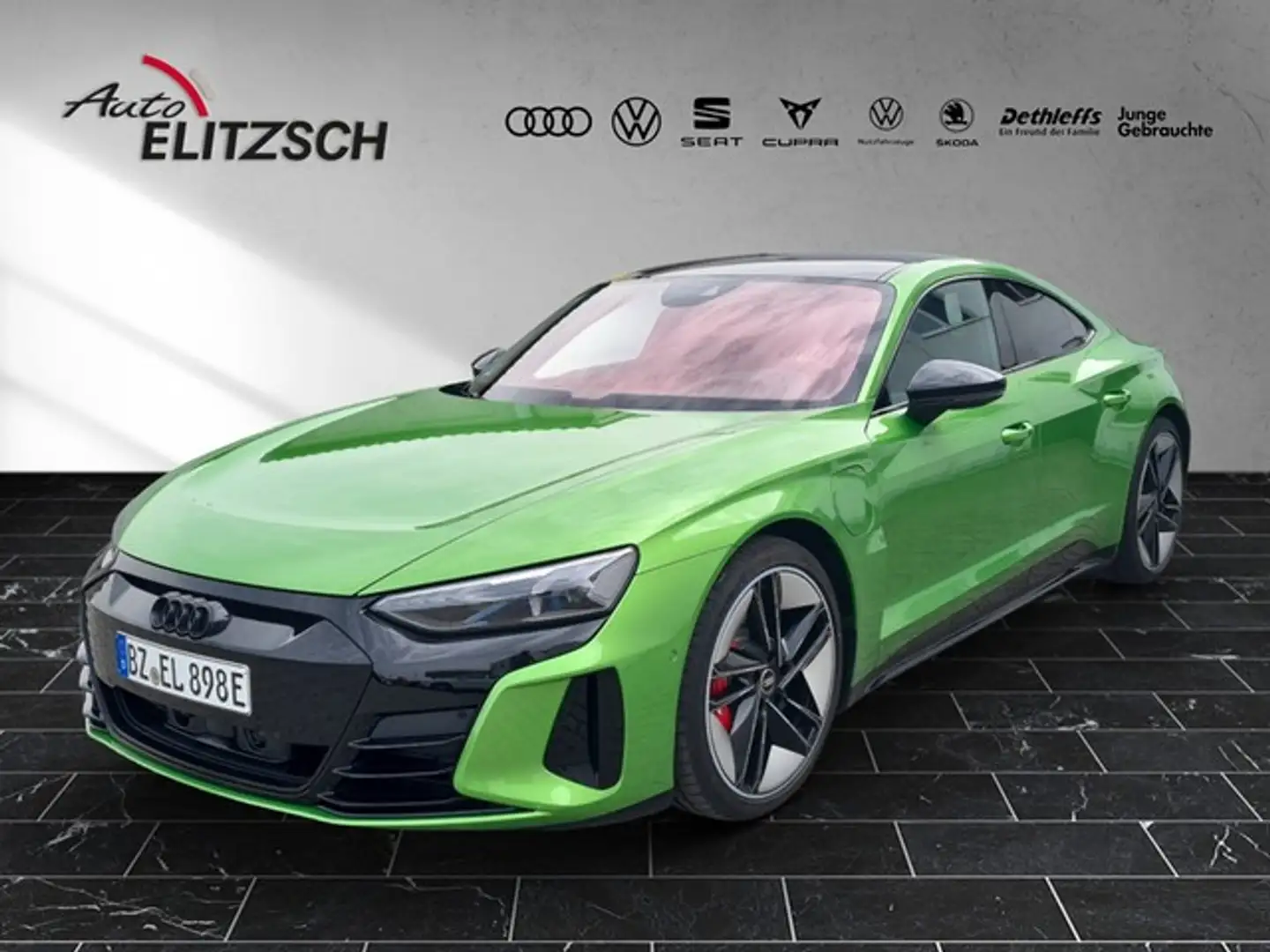 Audi e-tron GT RS MATRIX Laser Assitenz Plus Sportsitz pro Hea... Groen - 1
