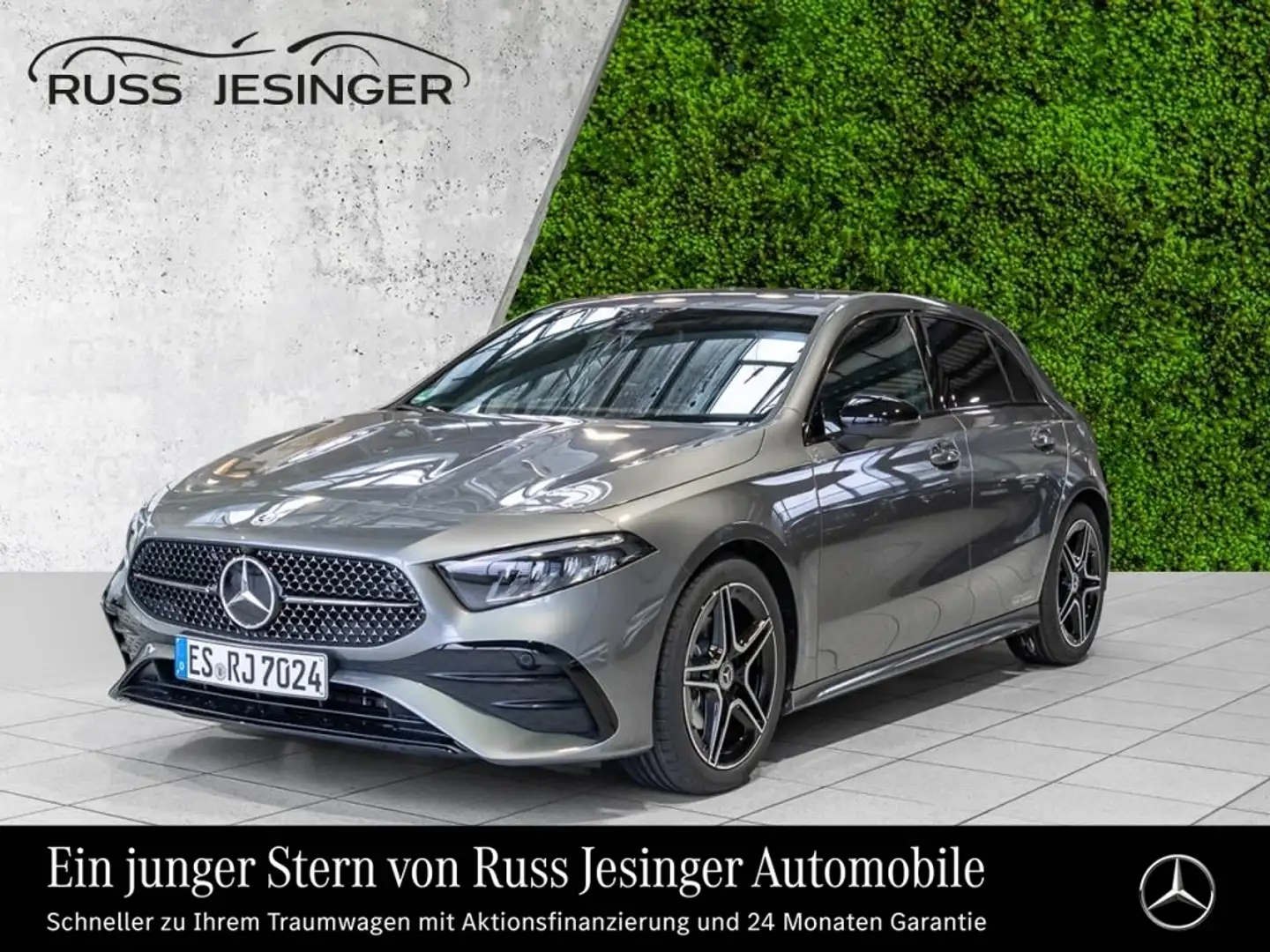 Mercedes-Benz A 200 AMG Line *LED*Distr*Cam*TotW*SpurH*Night Gris - 2