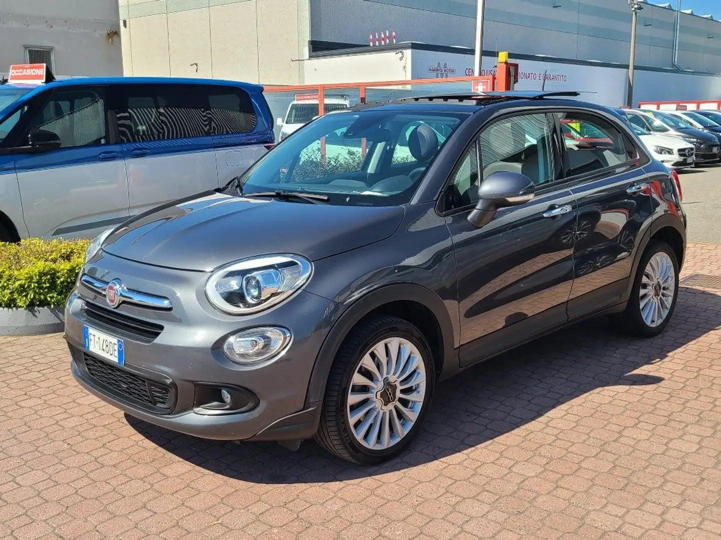 Fiat 500X 1.4 MultiAir 140 CV DCT Lounge Grigio - 1
