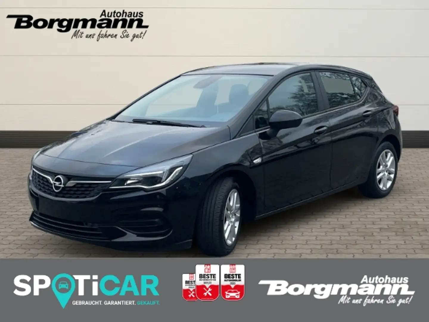 Opel Astra Edition 1.2 Apple CarPlay - Sitzheizung - PDC - Le Zwart - 1
