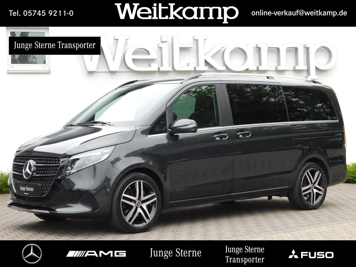 Mercedes-Benz V 300 V 300 d AVANT. Lang LED+PANO+AHK+STHZ+BURMESTER+ Grau - 1