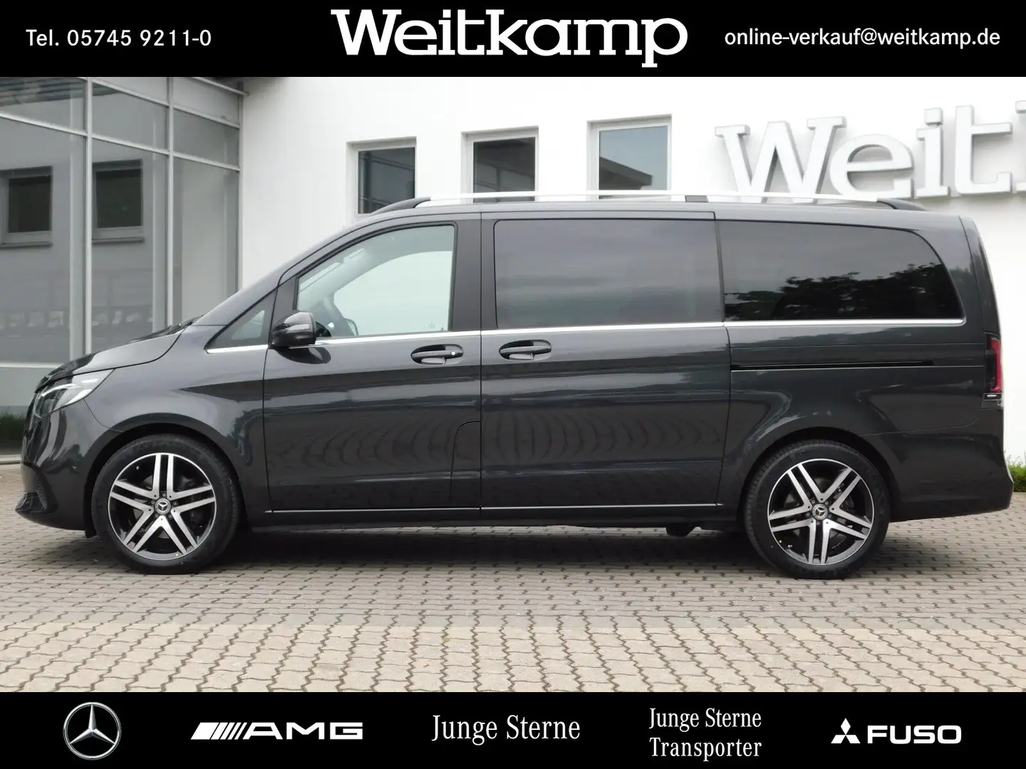 Mercedes-Benz V 300 V 300 d AVANT. Lang LED+PANO+AHK+STHZ+BURMESTER+ Grau - 2