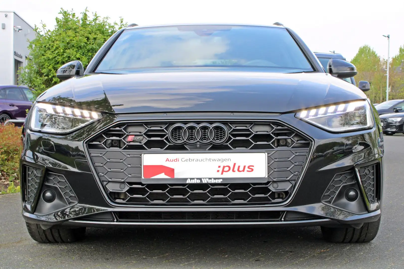 Audi S4 Avant TDI qu PANO AHK MATRIX HuD B&O BLACK Negro - 2