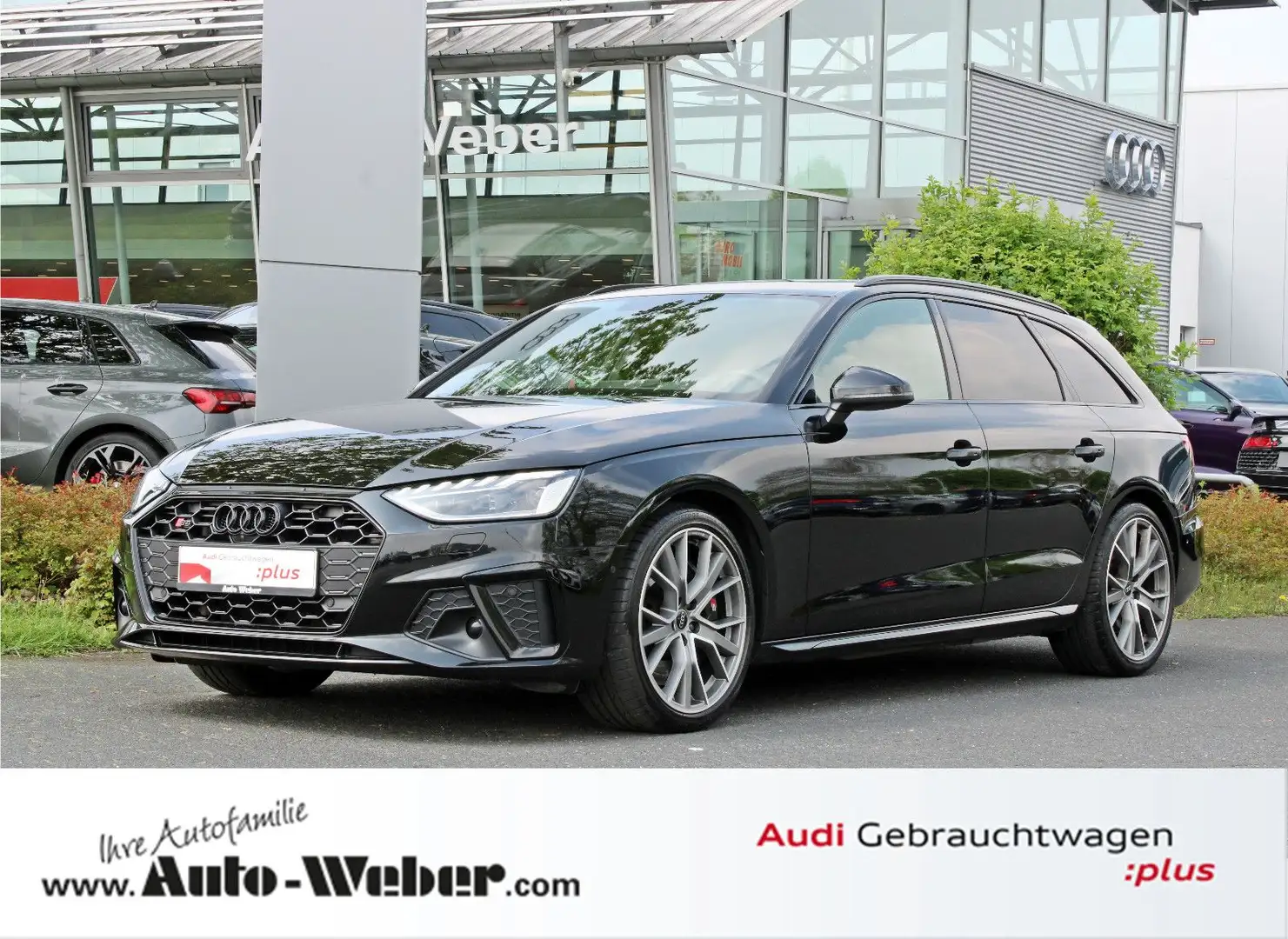 Audi S4 Avant TDI qu PANO AHK MATRIX HuD B&O BLACK Negro - 1