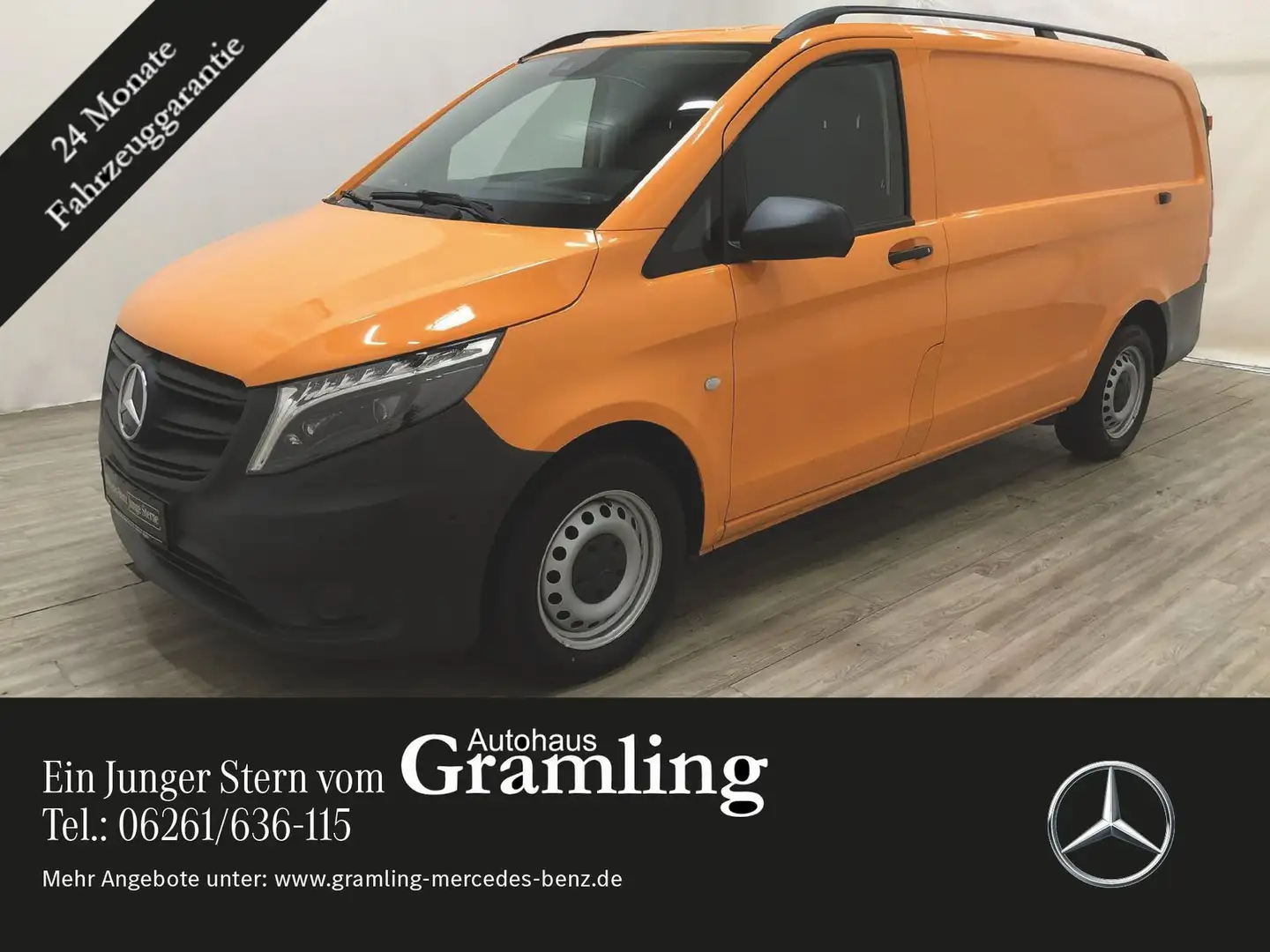 Mercedes-Benz Vito 116 CDI Pro AHK*Standh*Kamera*LED*PTS*Klima Orange - 1
