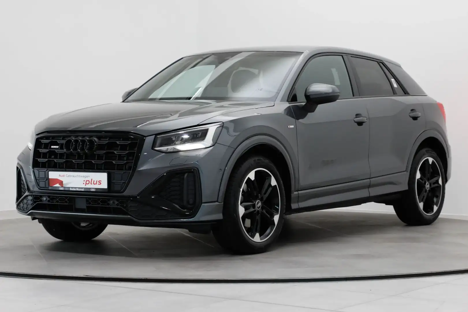 Audi Q2 35 TDI quattro S tronic S line AHK Kam. SHZ Gris - 2
