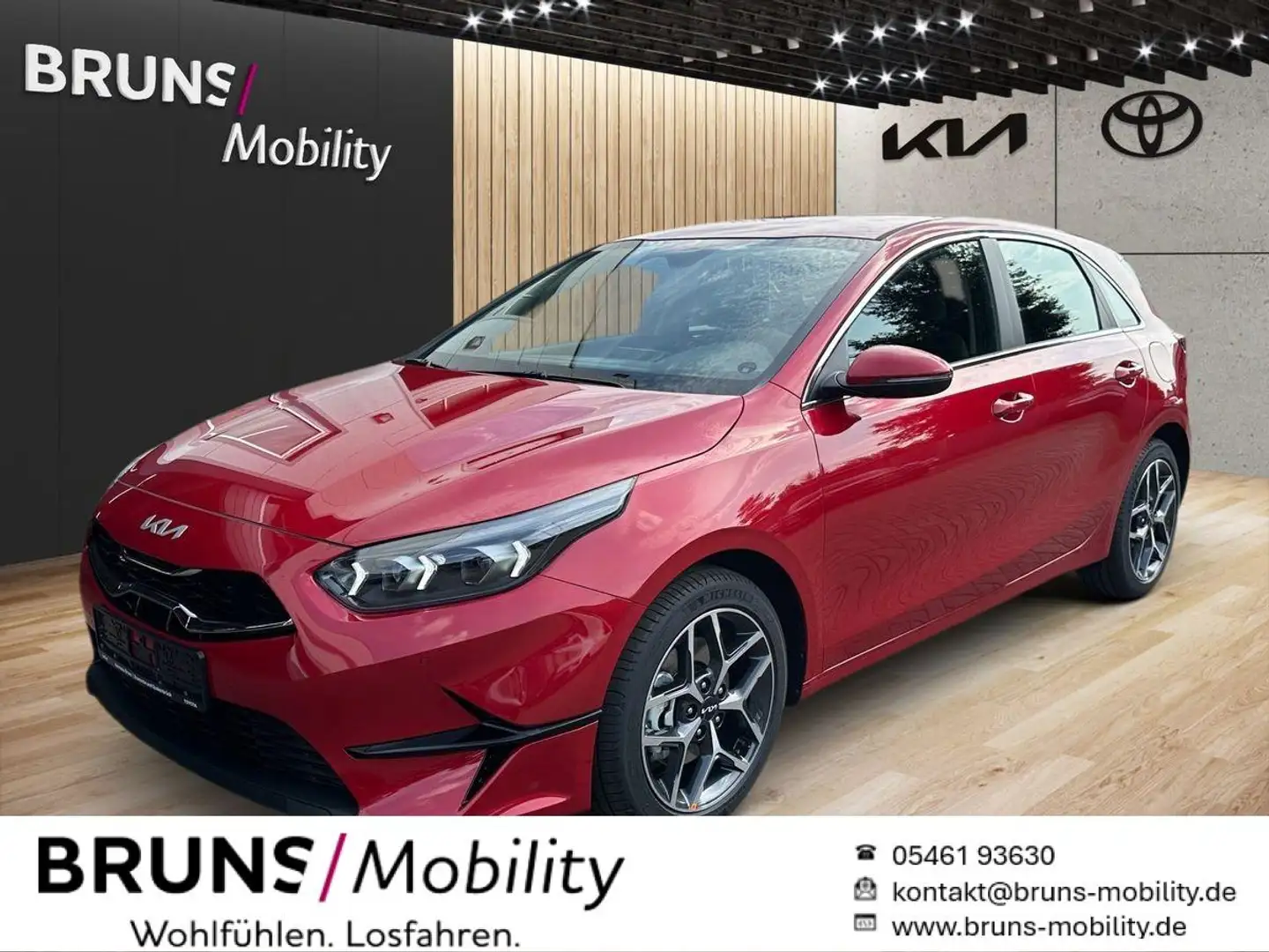 Kia Ceed / cee'd 1.5T SPIRIT TECHNIK Rood - 1