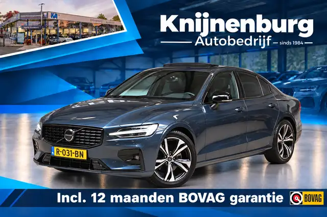 Volvo S60 2.0 B4 198pk R-Design / Plus Dark | 360° | Pano |