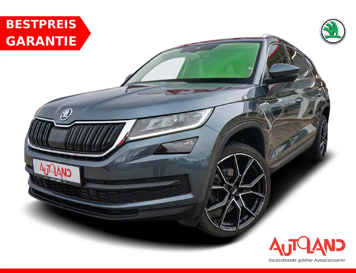 Skoda Kodiaq 1.4 16V TSI Style LED Kamera AHK Navi Grau - 1