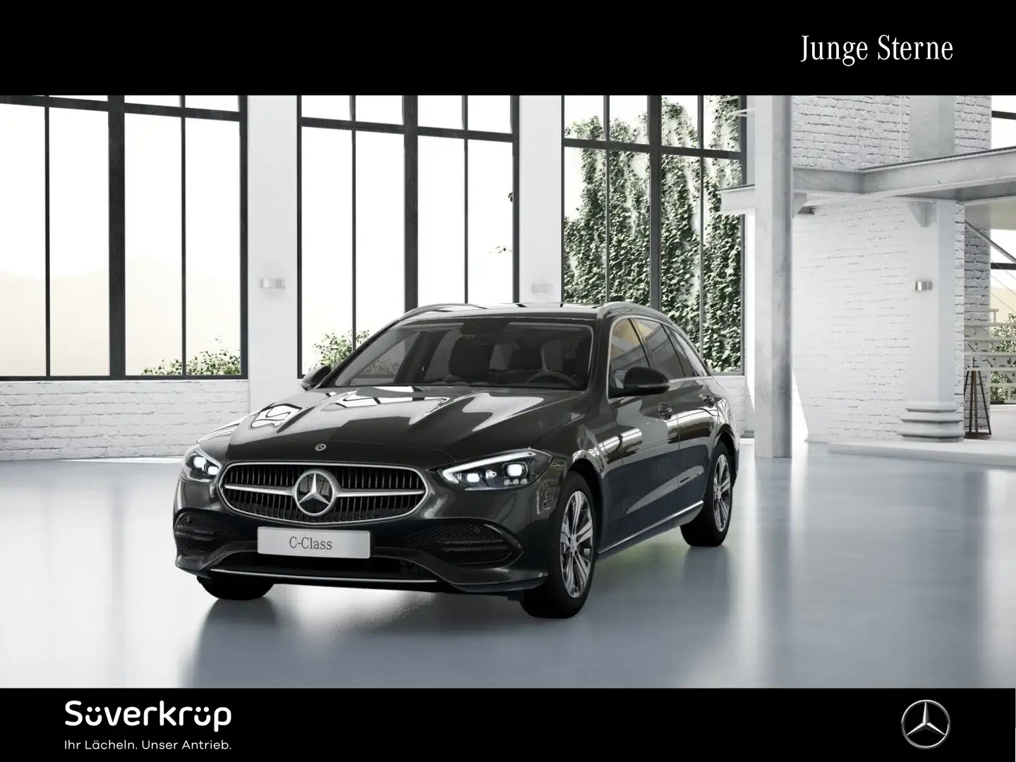Mercedes-Benz C 300 d T AVANTGARDE SPUR AHK KAMERA PDC SHZ Grau - 2