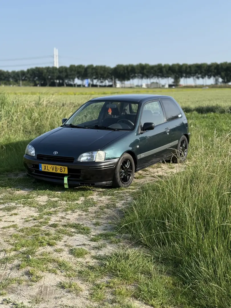 Toyota Starlet 1.3-16V Black Unieke uitvoering! (nw koppeling) Yeşil - 1