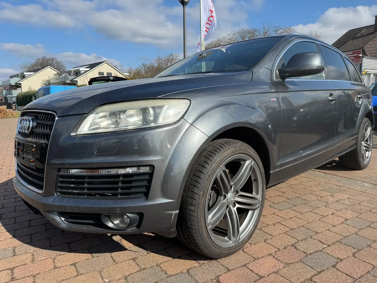 Audi Q7 3.0 TDI quattro Sline-NAV-Leder-AHK-Panorama Grau - 1