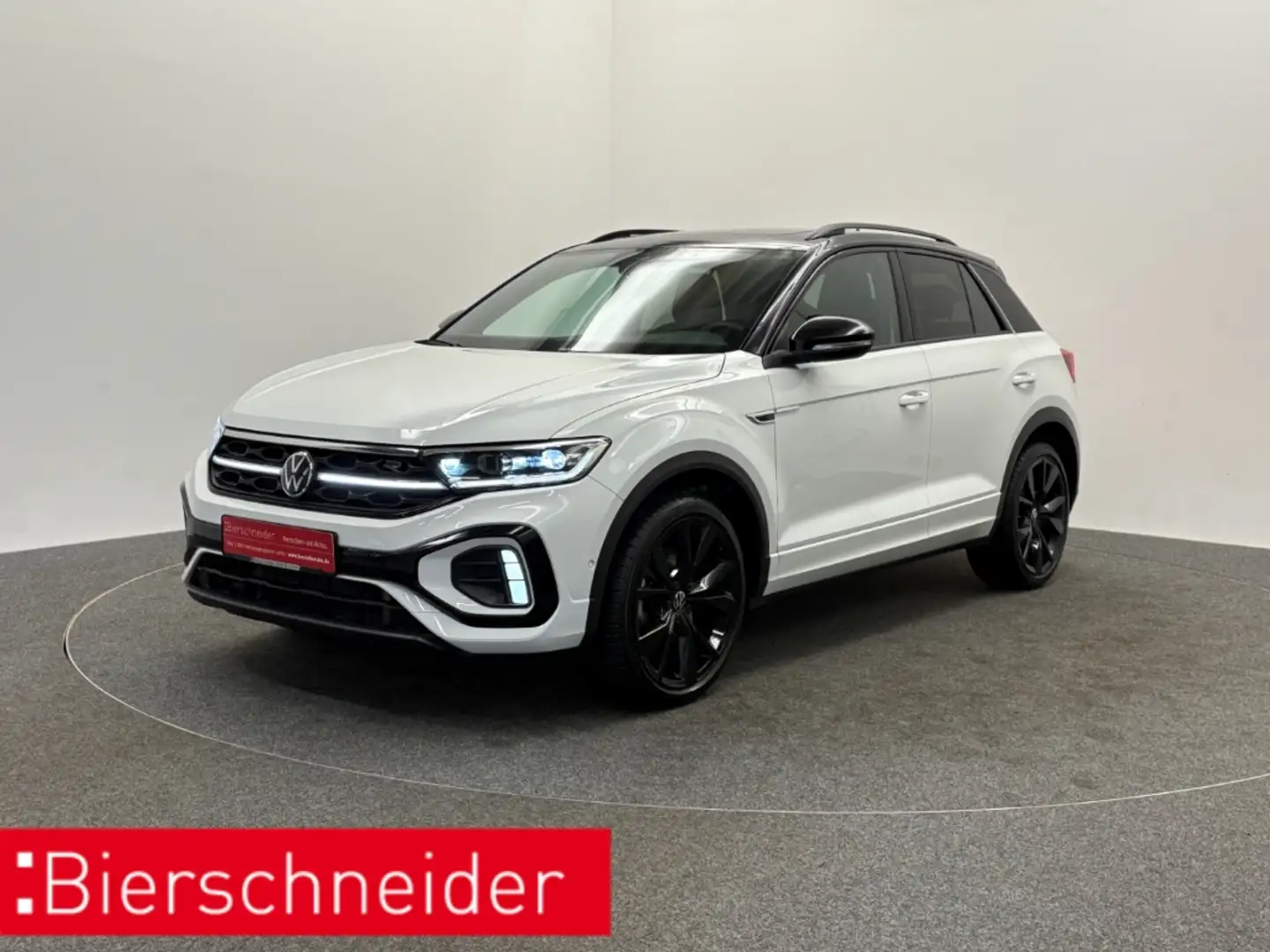 Volkswagen T-Roc 2.0 TDI 4Mo. DSG R-Line IQ-LIGHT DIGITAL PRO 19 PA Weiß - 1