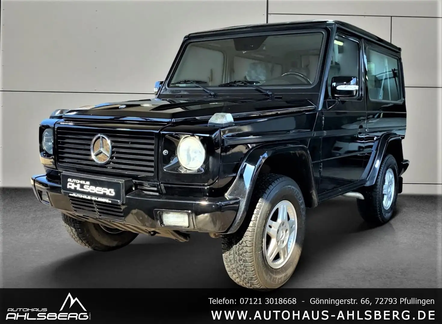 Mercedes-Benz G 270 CDI Kurz AHK/El.Sitze/Memory/Tempomat/MFL Schwarz - 1
