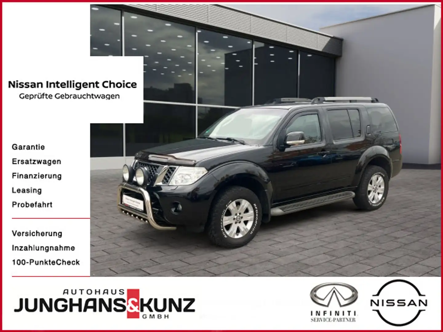 Nissan Pathfinder 2.5 dCi LE AHZV 3t Anhängelast BOSE K Schwarz - 1