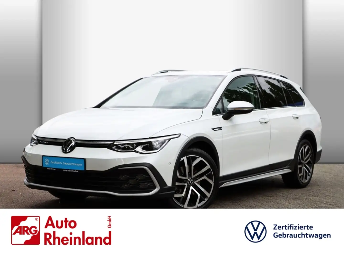 Volkswagen Golf Variant VIII Alltrack 4MOTION 2.0 TDI DSG AHK/PANO/STDHZ/D Weiß - 1