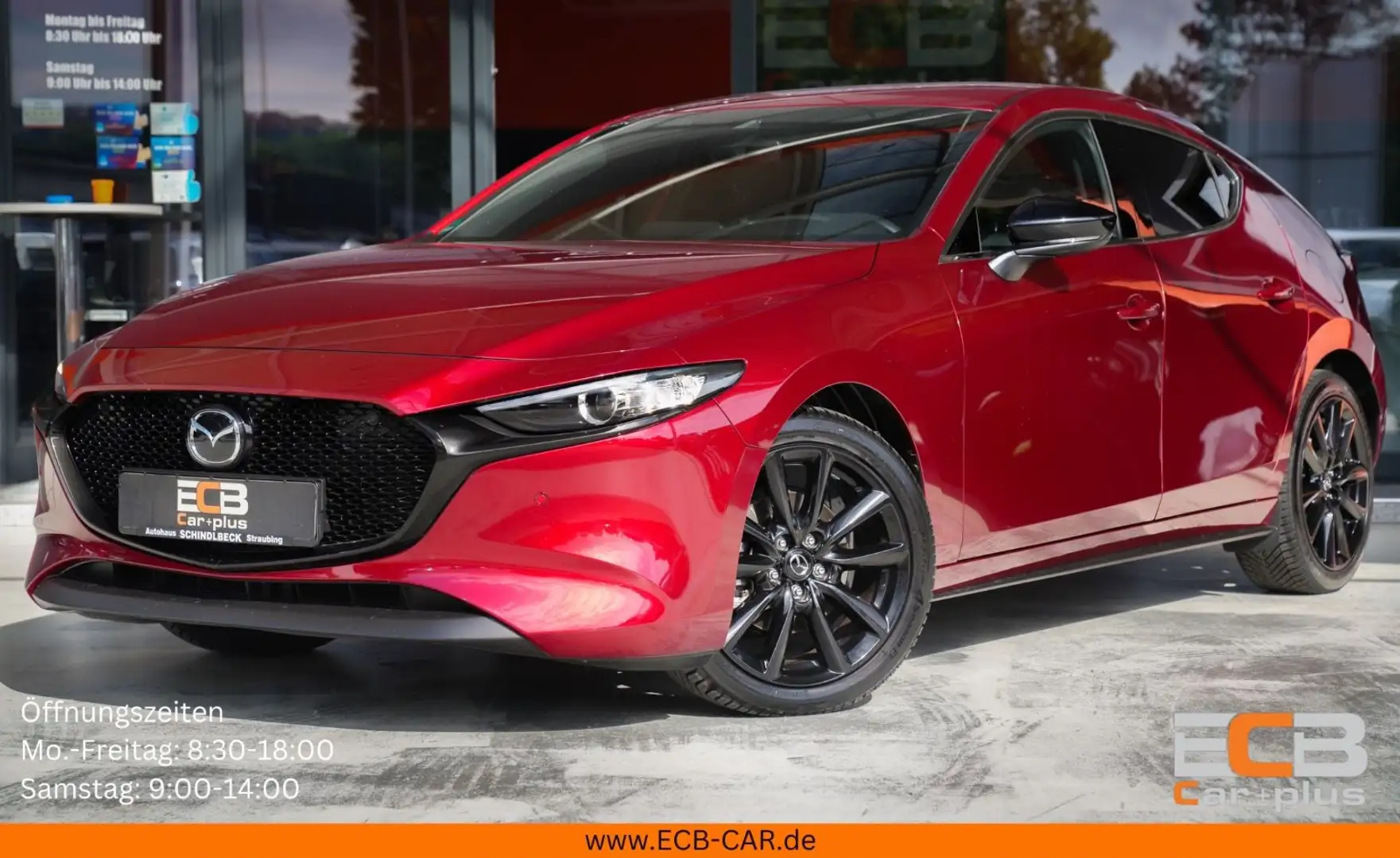 Mazda 3 Lim. Homura *1.Hand/SHZ/Temp./Klimaaut.* Rot - 1